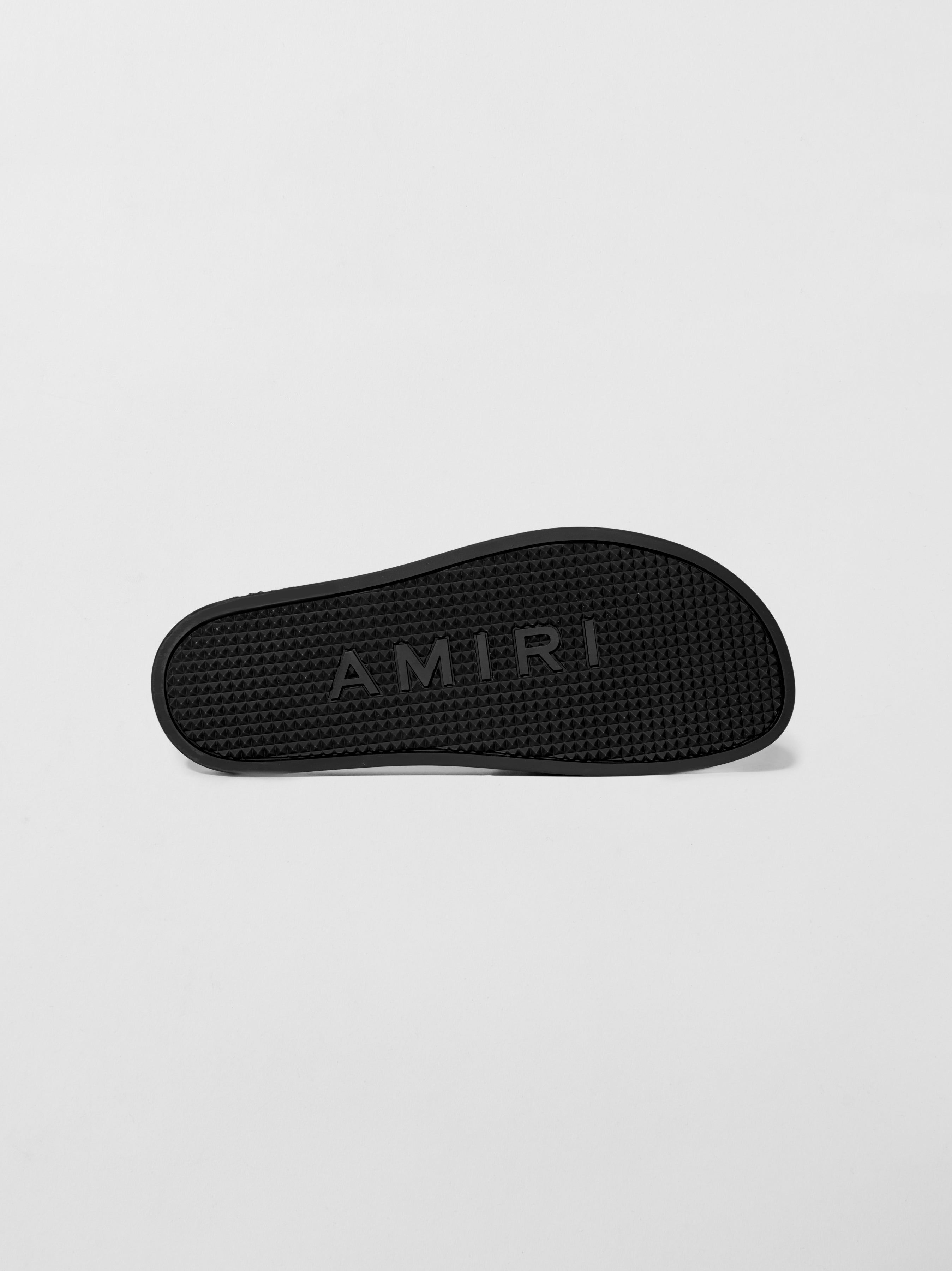 POOLSLIDE - BLACK sold by AMIRI product image thumbnail 4