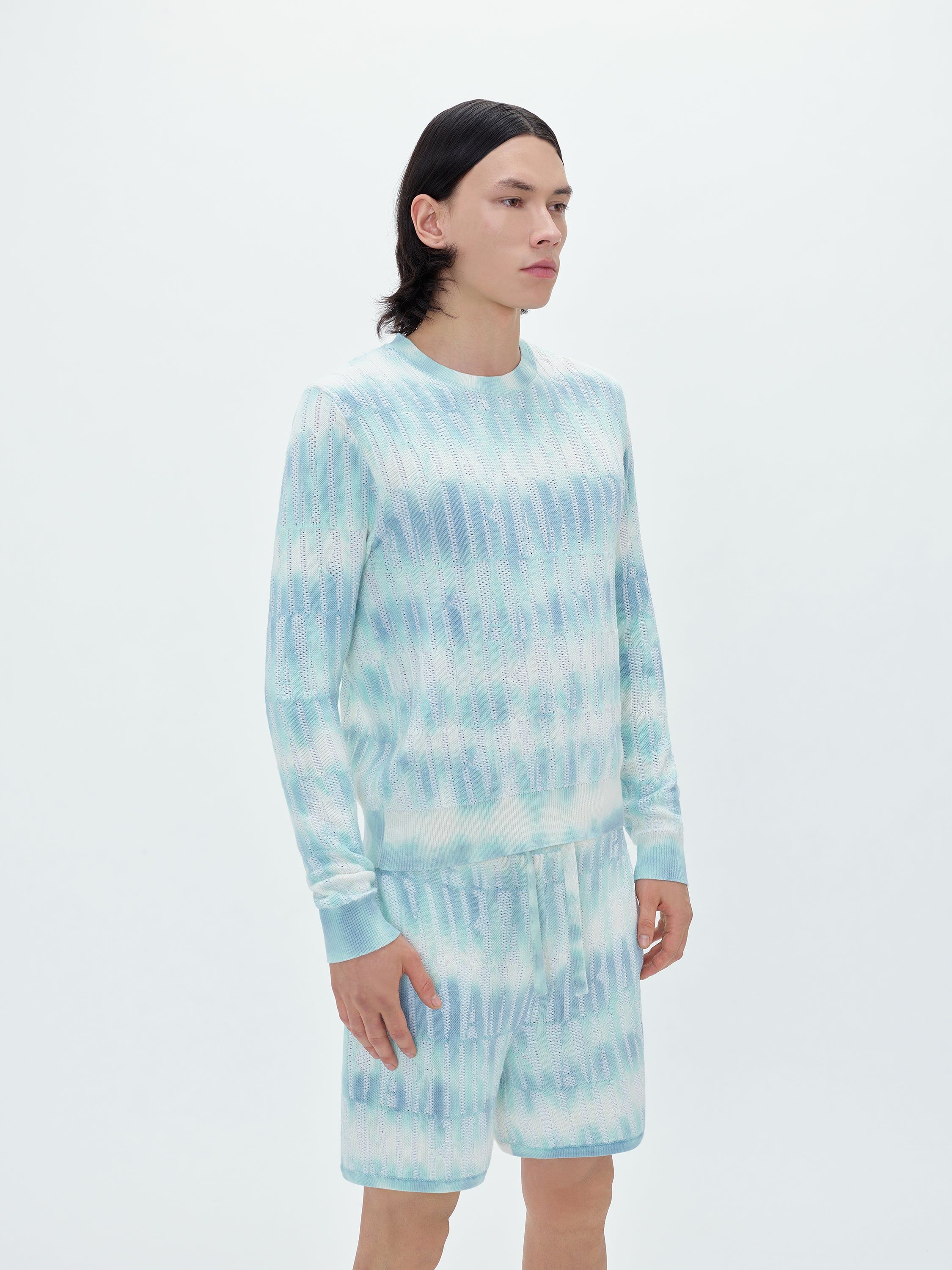 AMIRI REPEAT CREW - BLUE sold by AMIRI product image thumbnail 3