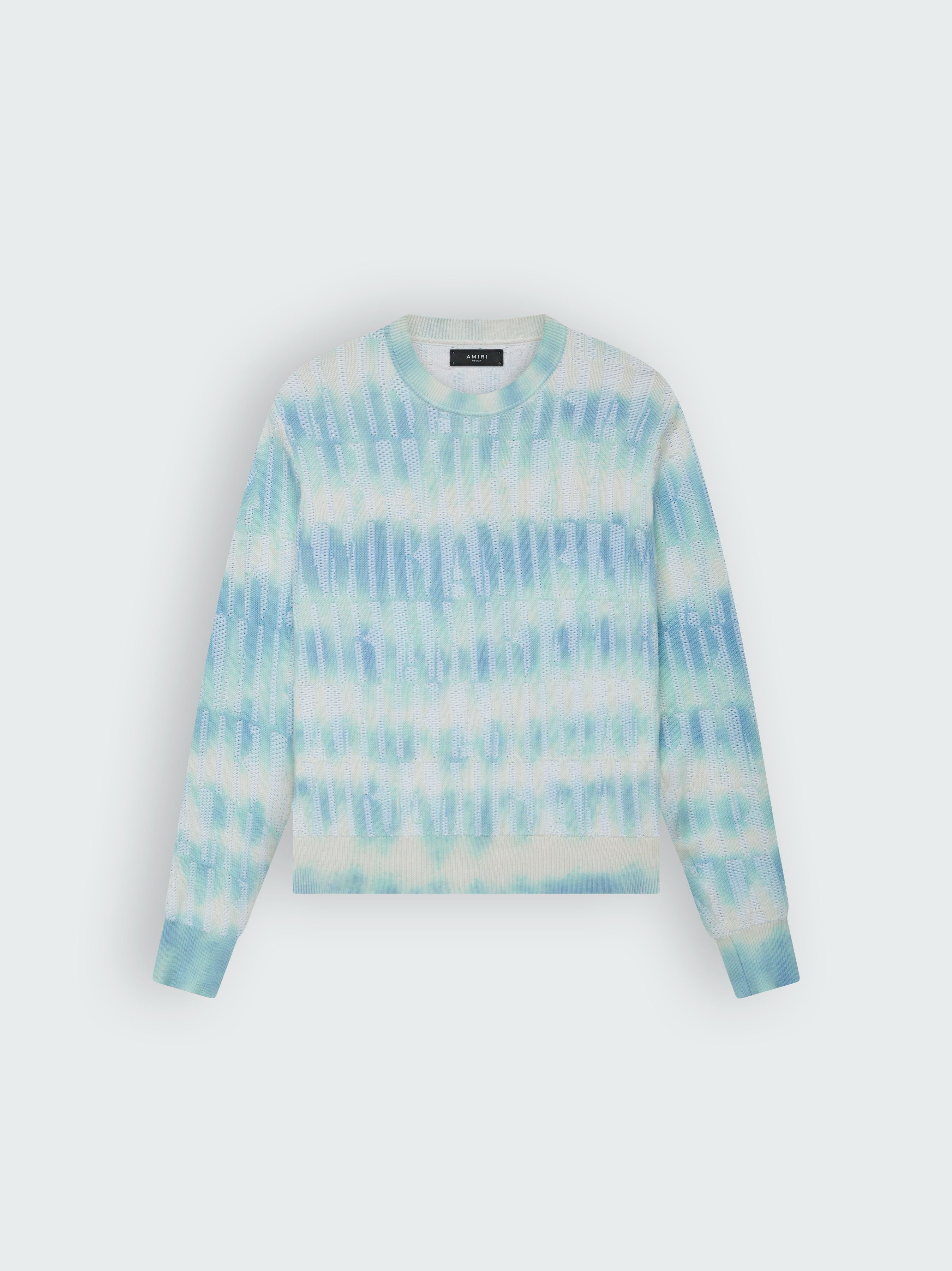 AMIRI REPEAT CREW - BLUE sold by AMIRI