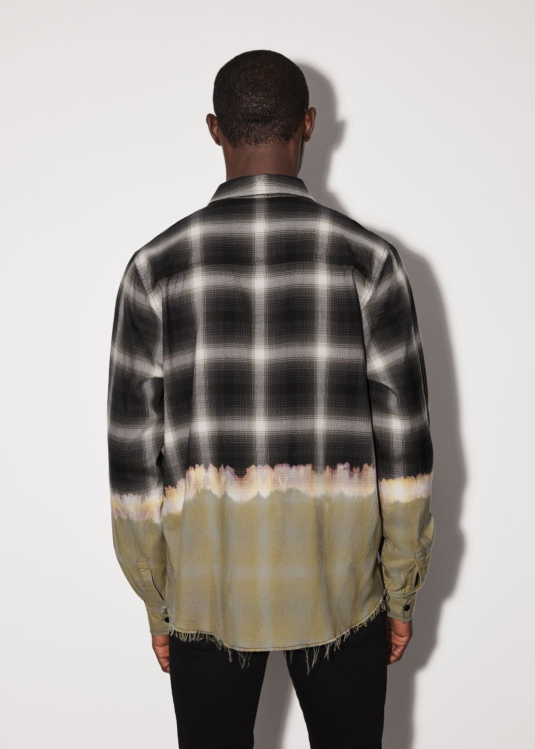BLEACH BANDANA PLAID - BLACK sold by AMIRI product image thumbnail 4