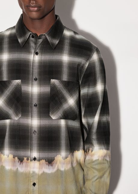 BLEACH BANDANA PLAID - BLACK sold by AMIRI product image thumbnail 5