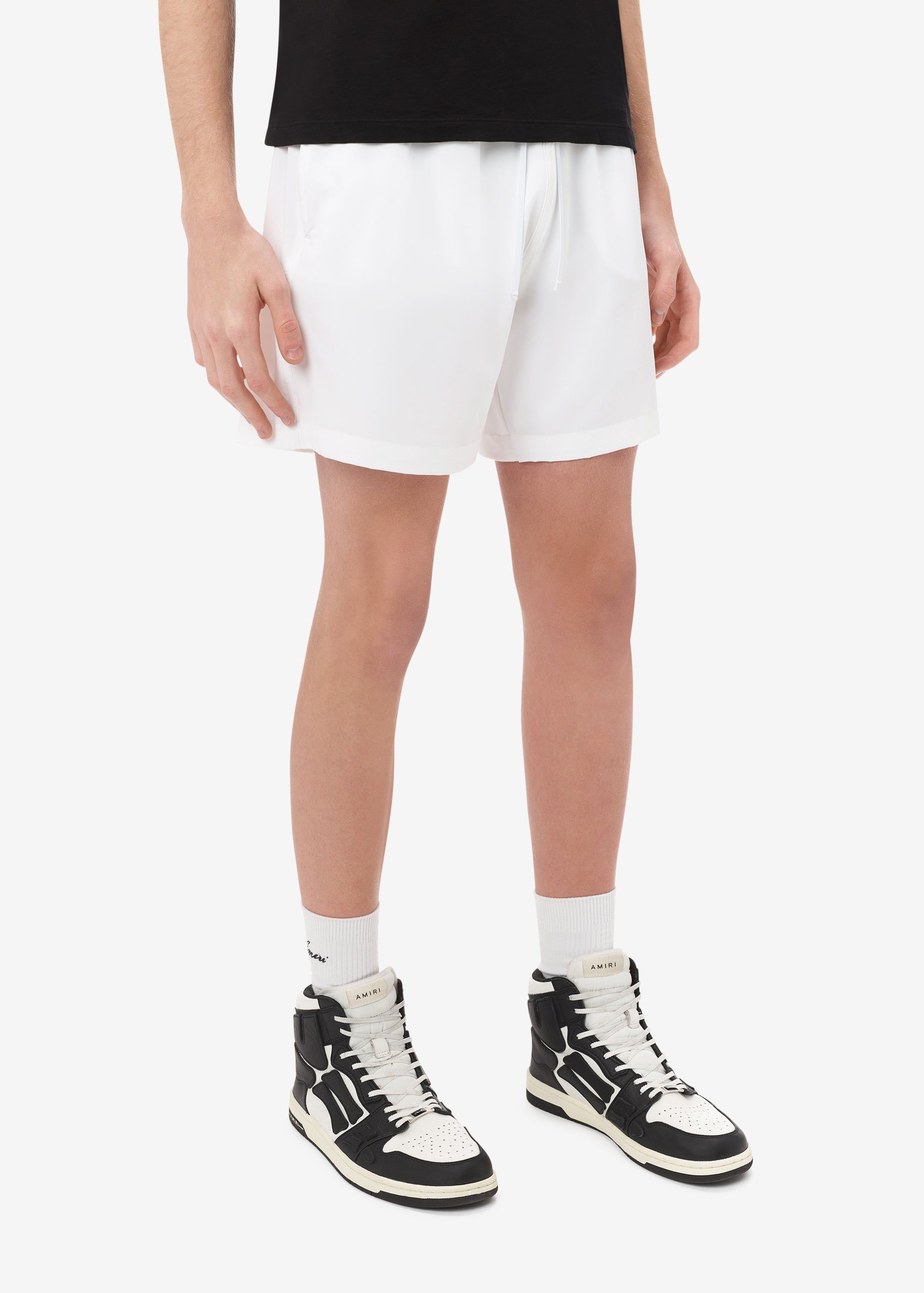 CORE LOGO SWIM TRUNKS - WHITE sold by AMIRI product image thumbnail 3