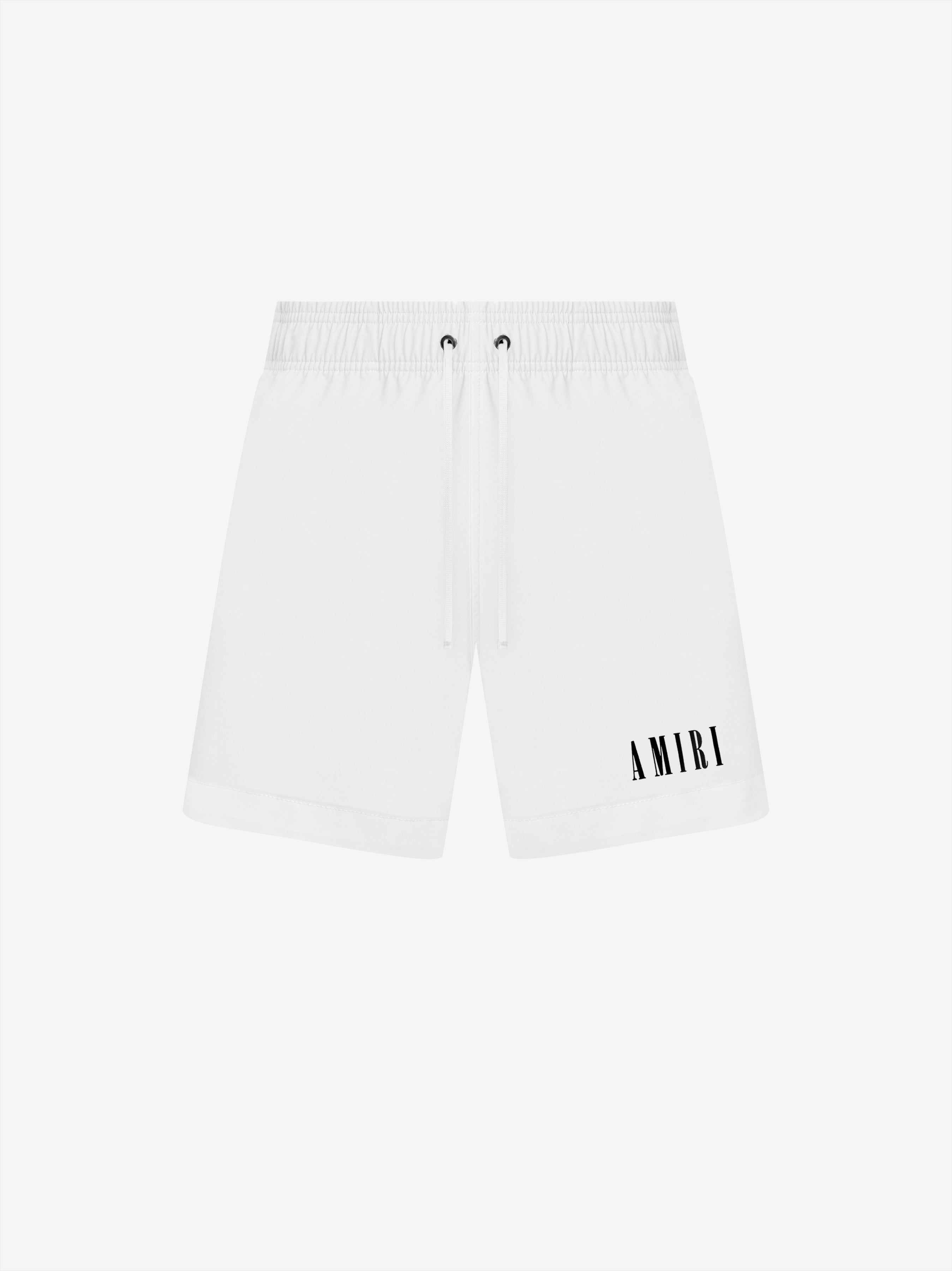 CORE LOGO SWIM TRUNKS - WHITE sold by AMIRI