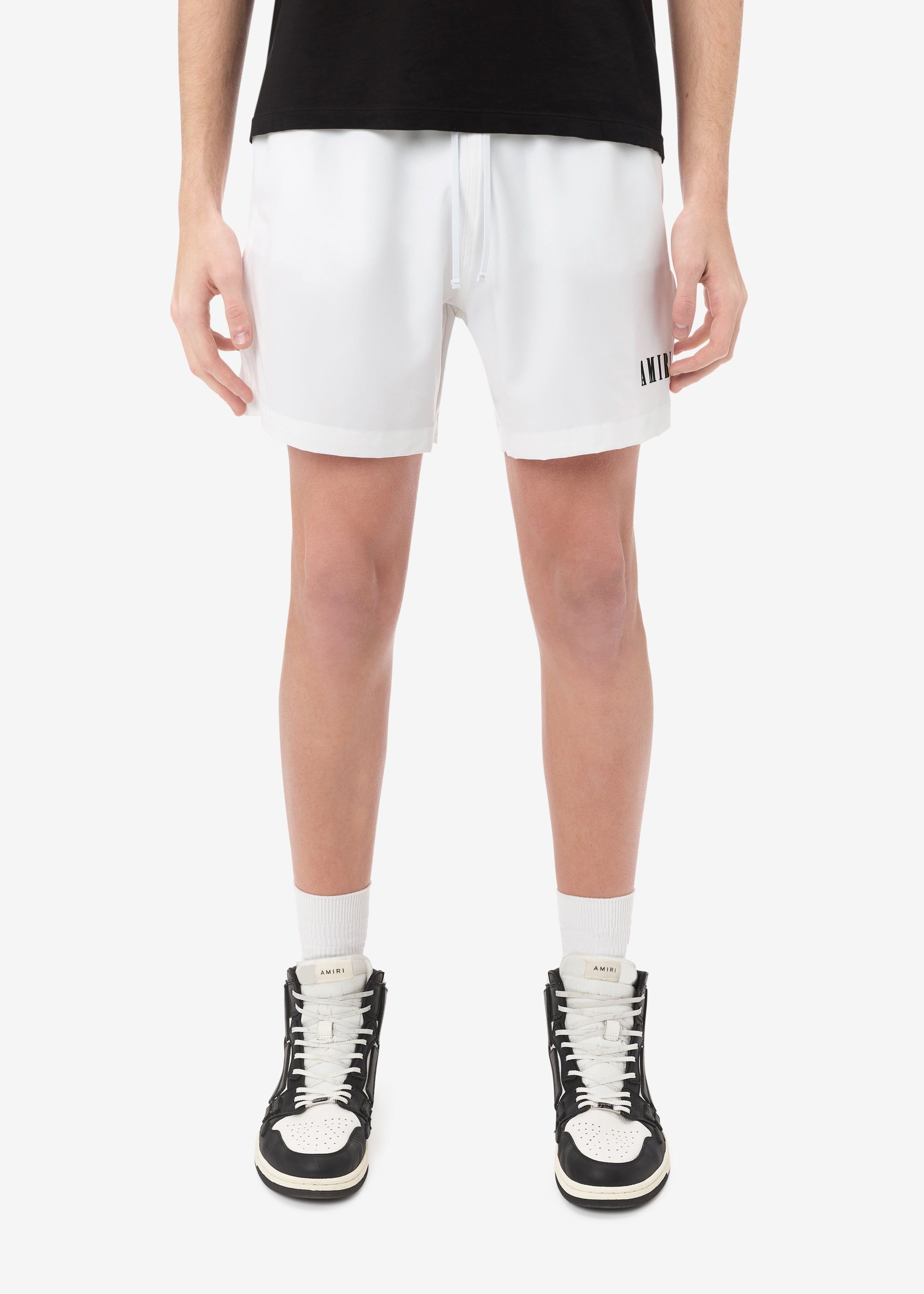 CORE LOGO SWIM TRUNKS - WHITE sold by AMIRI product image thumbnail 2