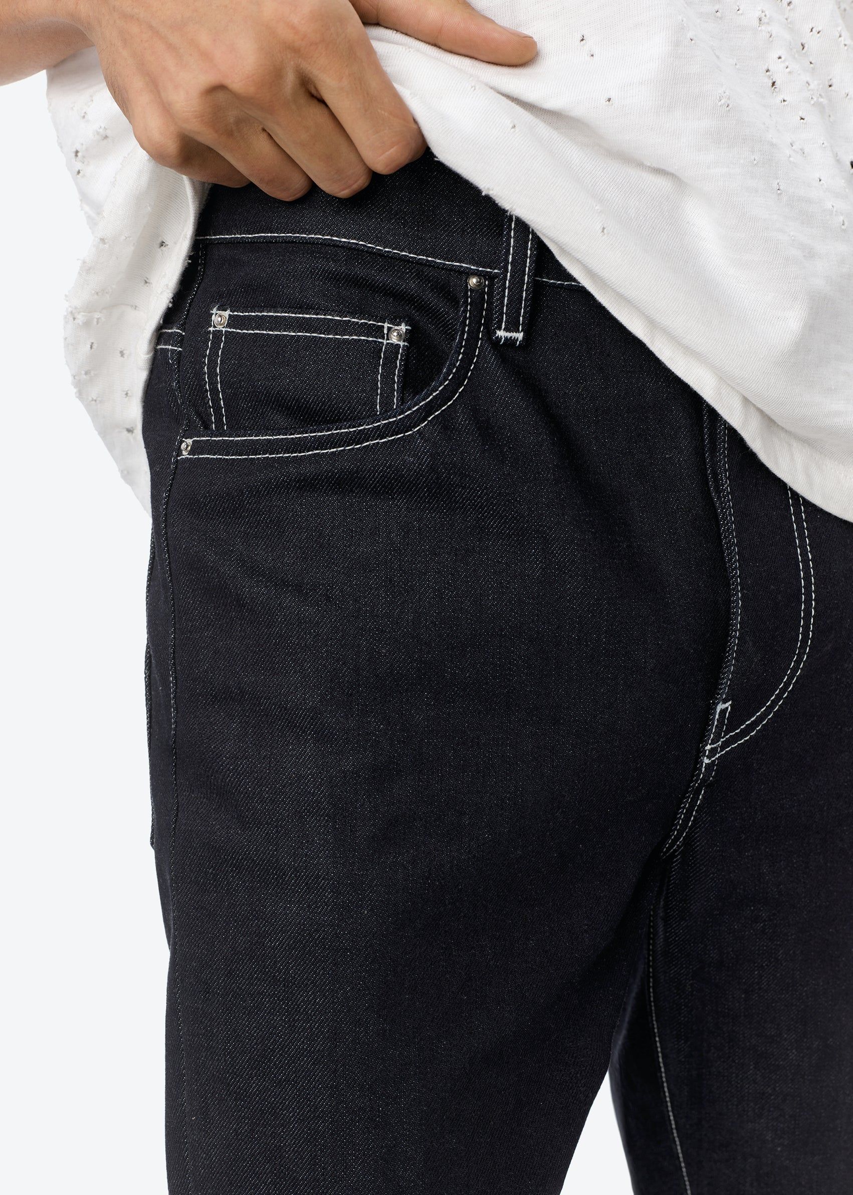 5 POCKET FLARE LEG JEAN - RAW INDIGO sold by AMIRI product image thumbnail 5