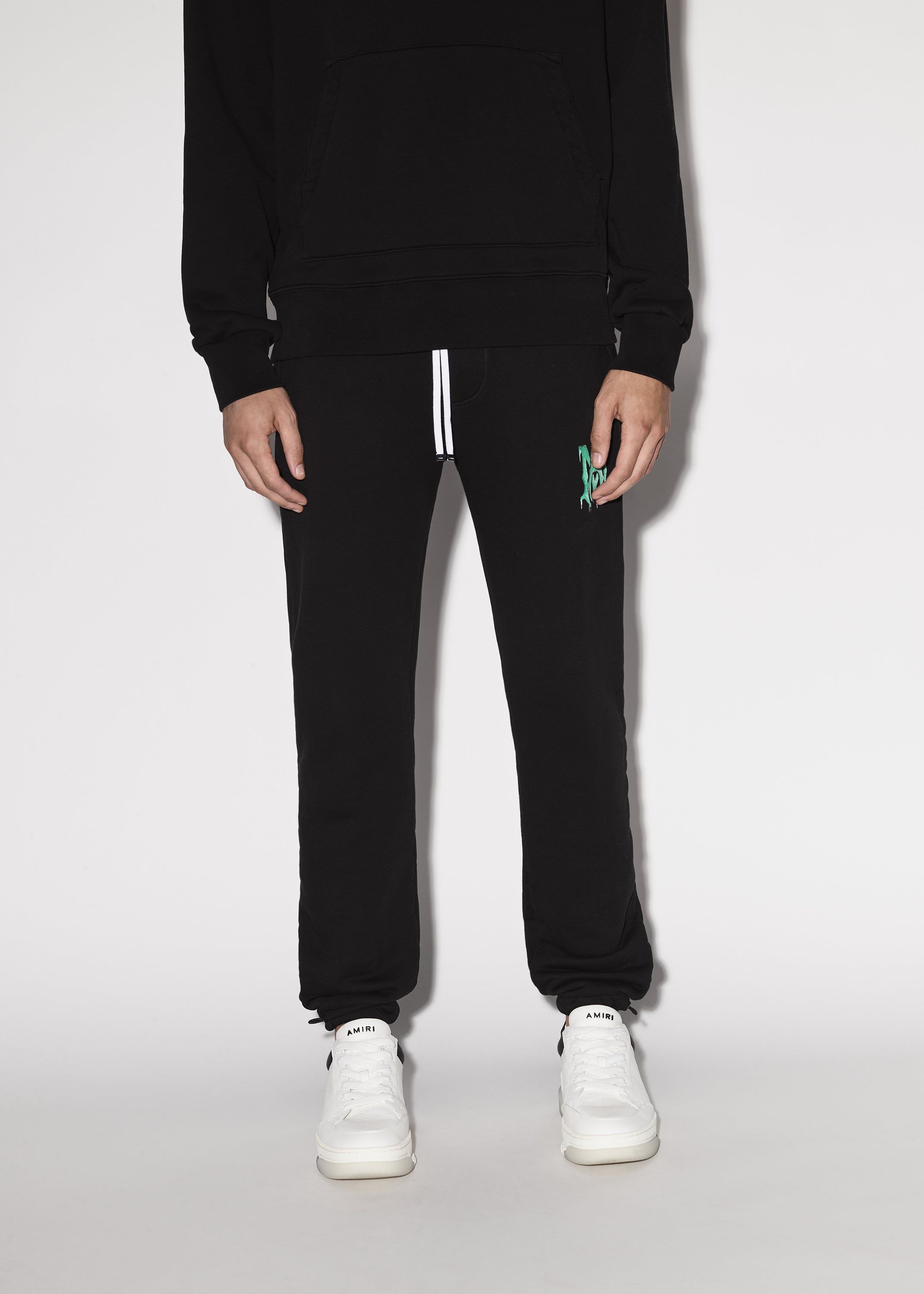 M.A. WATERCOLOR SWEATPANTS - BLACK GREEN sold by AMIRI product image thumbnail 2