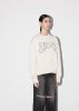 WOMEN - SUN CREWNECK - ALABASTER sold by AMIRI