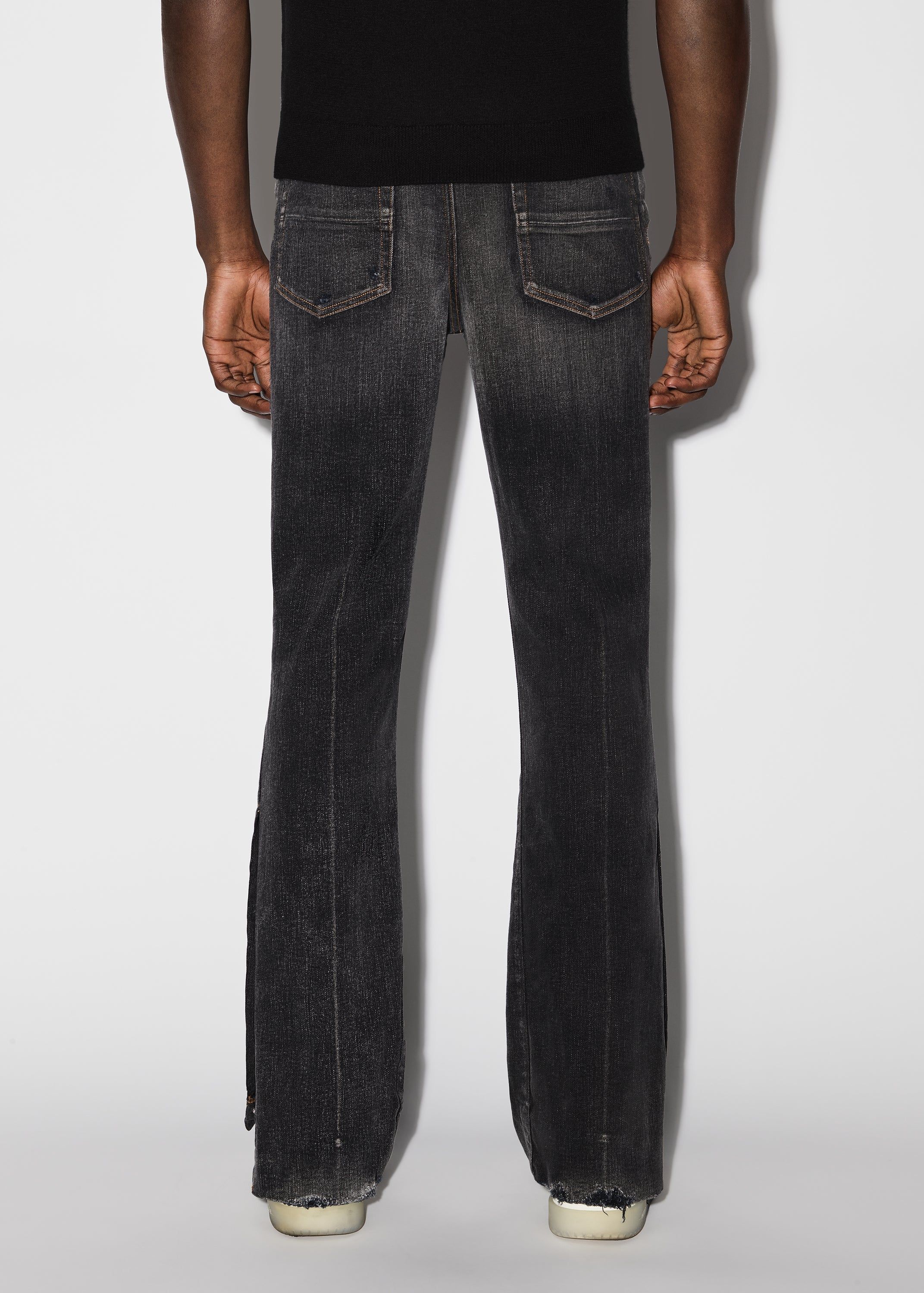 STACKED FLARE JEAN - AGED BLACK sold by AMIRI product image thumbnail 4