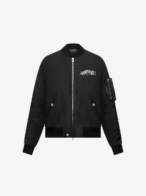 CHERUB BOMBER - BLACK made by AMIRI