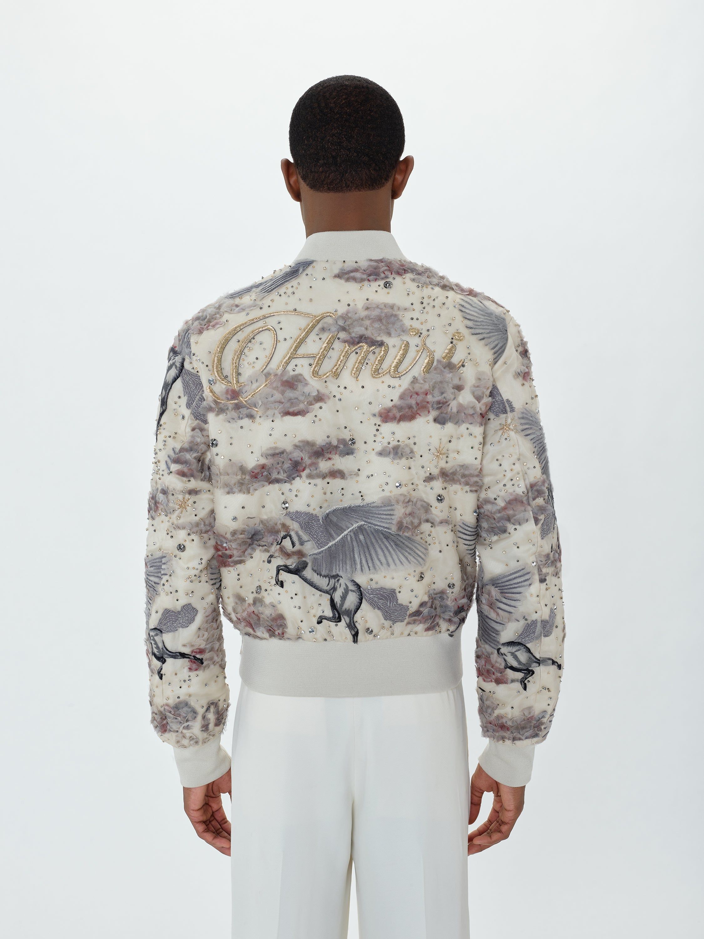 SHRUNKEN BOMBER - LIGHT TAN sold by AMIRI product image thumbnail 4