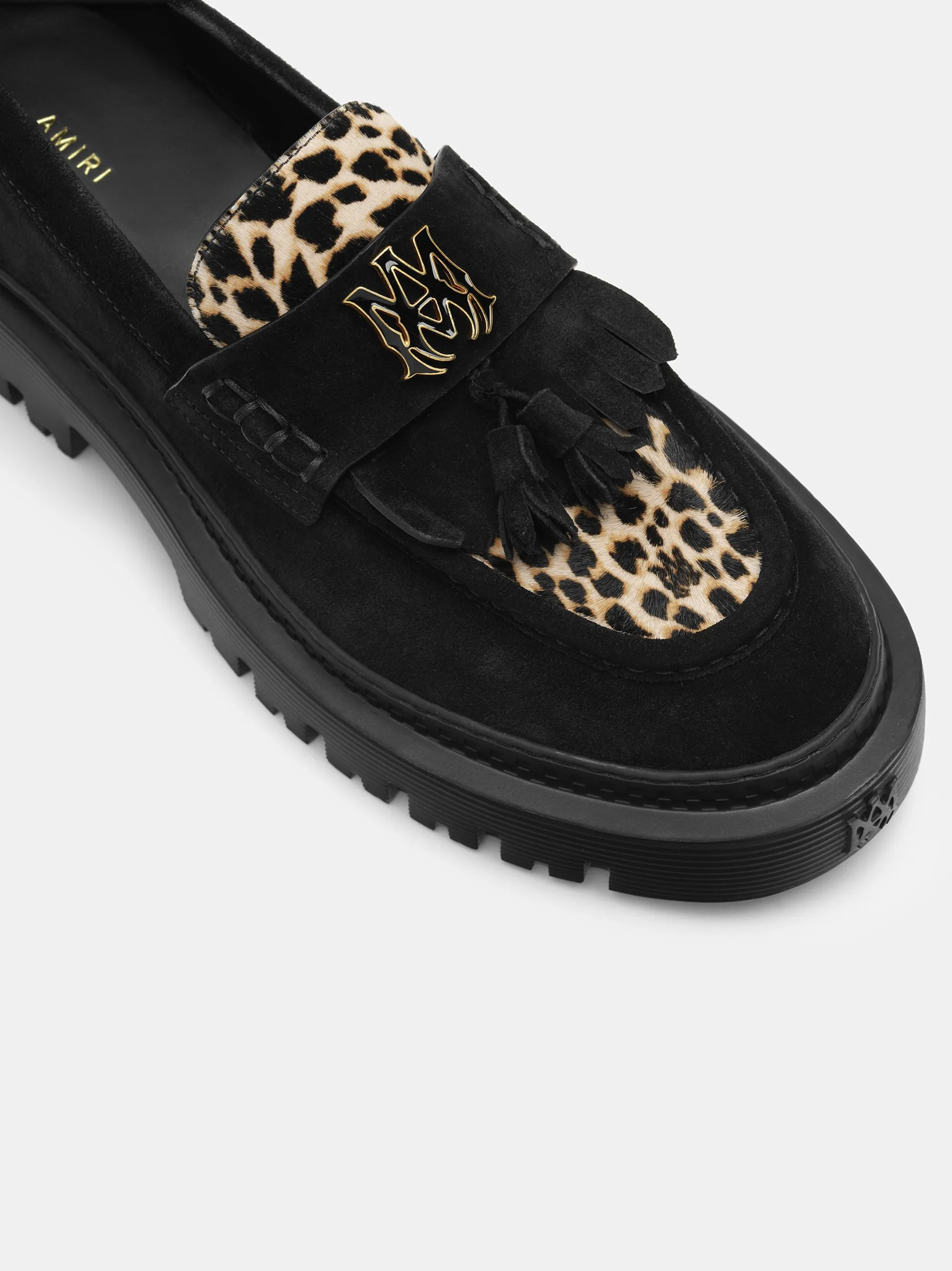 MA TASSLE LEOPARD JUMBO LOAFER - Black sold by AMIRI product image thumbnail 5