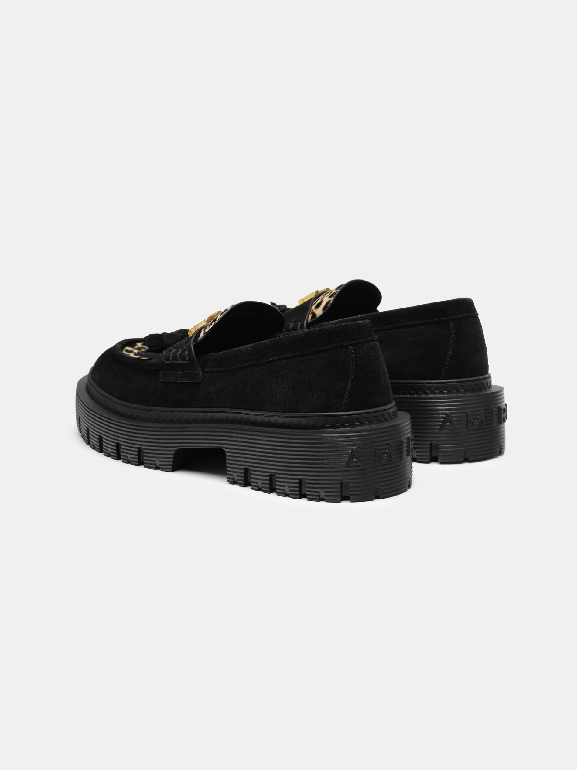 MA TASSLE LEOPARD JUMBO LOAFER - Black sold by AMIRI product image thumbnail 4