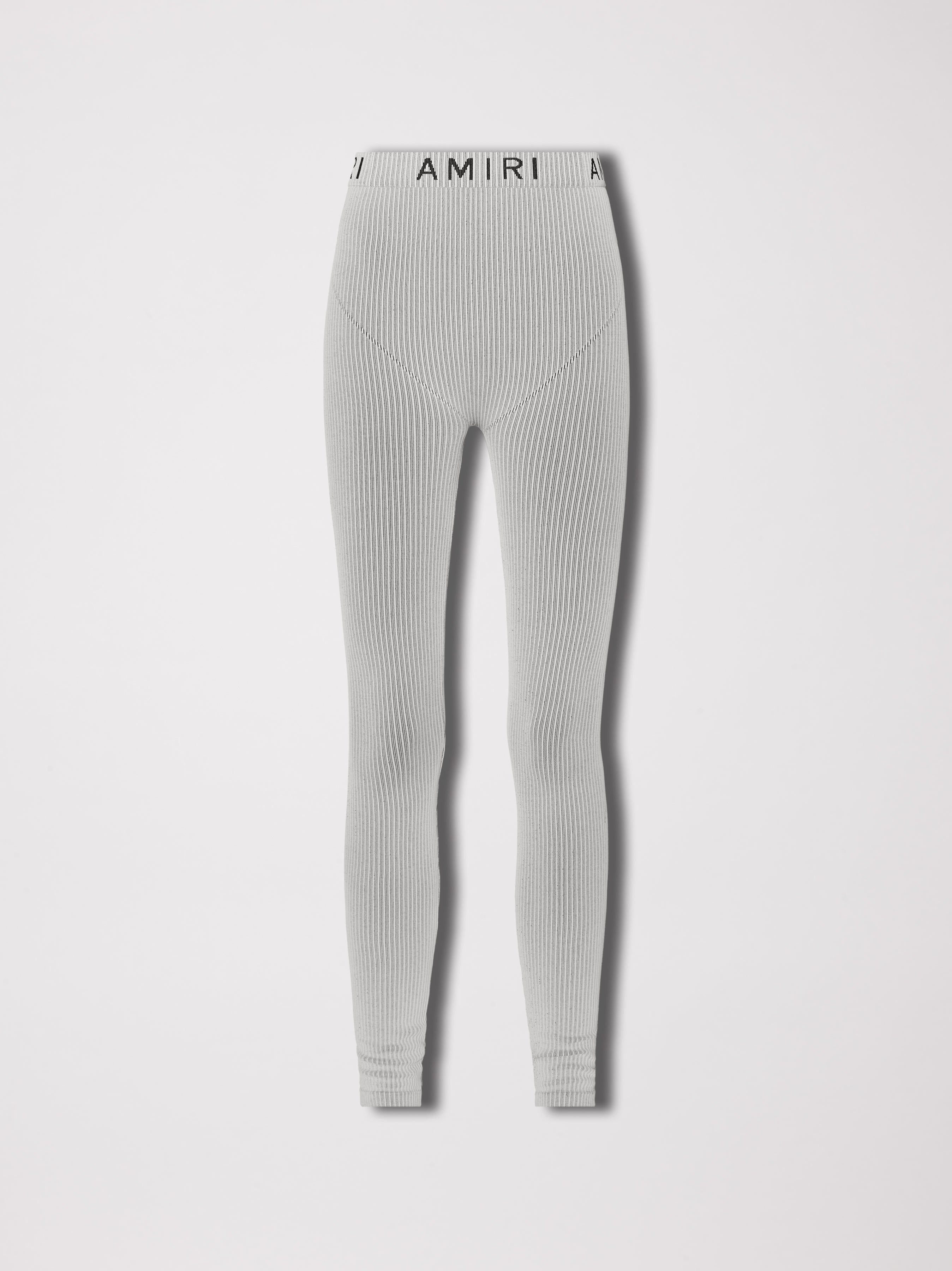 WOMEN - SEAMLESS KNIT PANTS-BEIGE sold by AMIRI