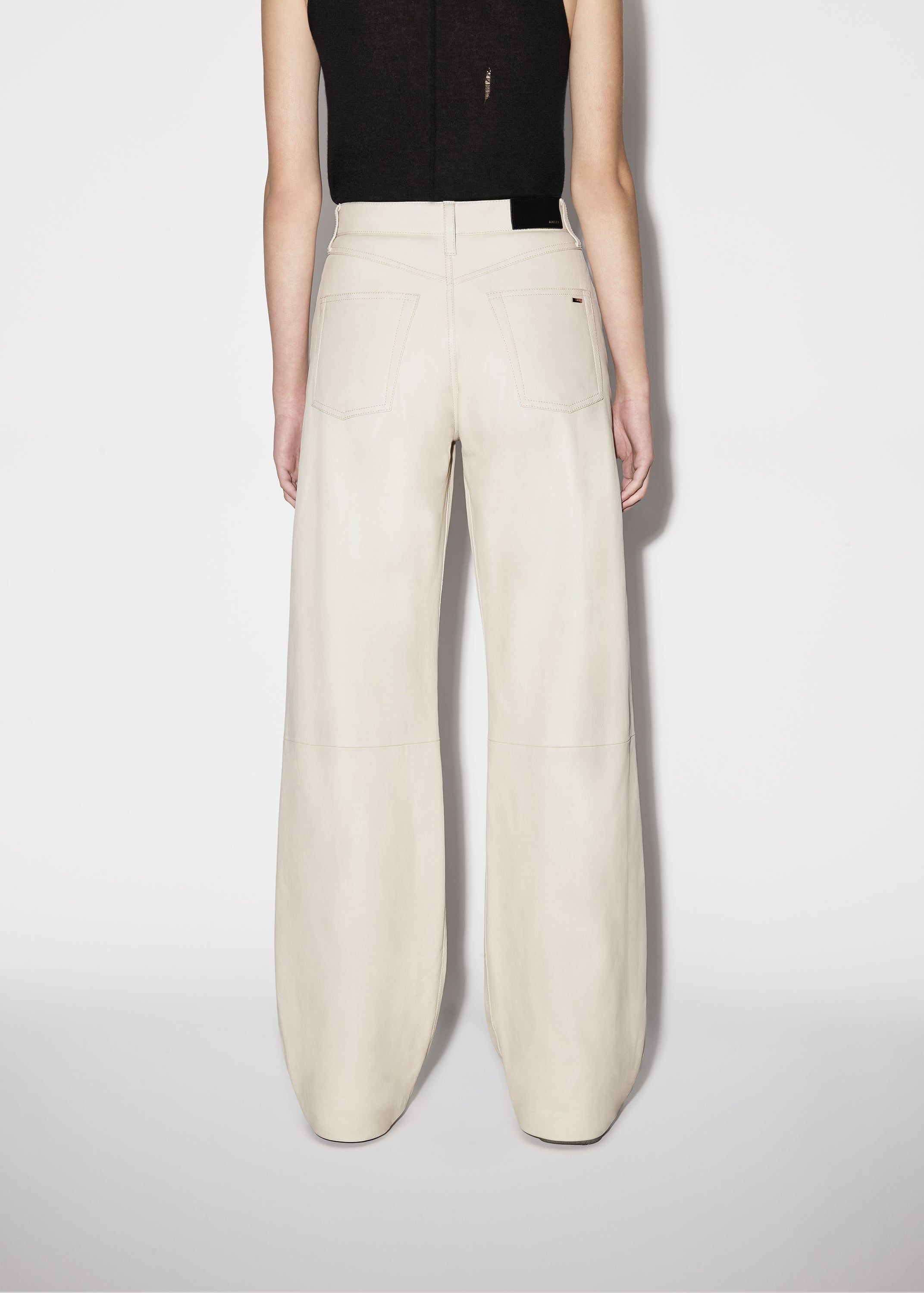 WOMEN - PLONGE 5 POCKET BAGGY PANTS - ALABASTER sold by AMIRI product image thumbnail 5