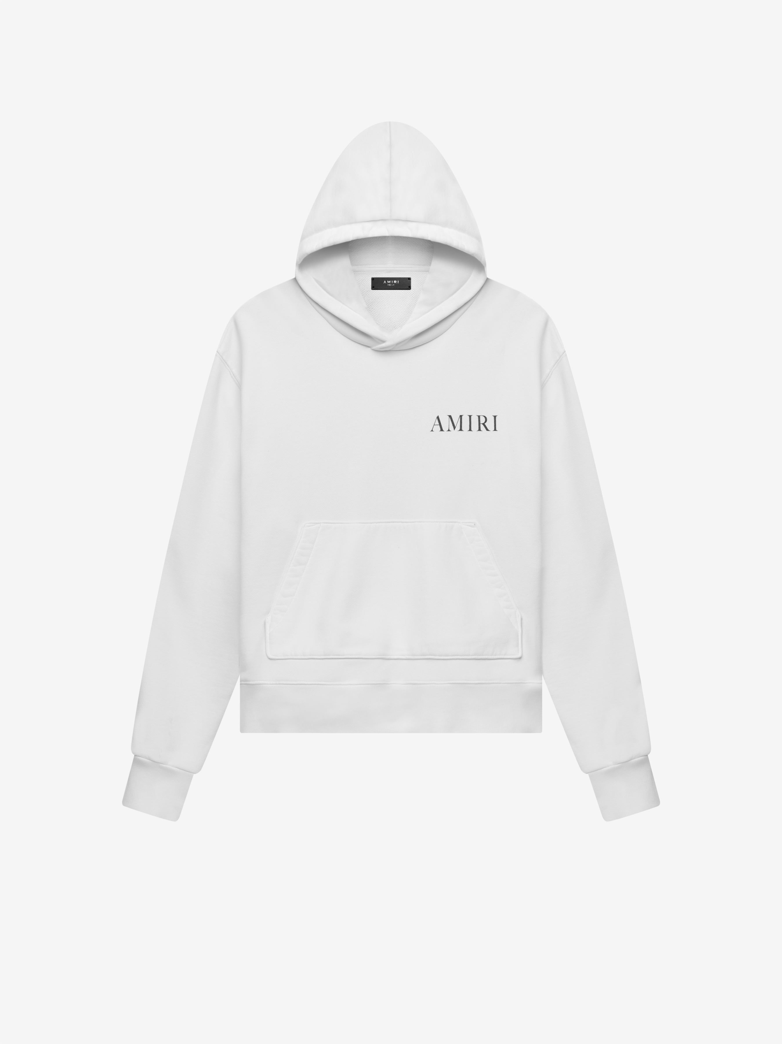 AMIRI PSYCHEDELIC FITTED HOODIE - SNOW sold by AMIRI