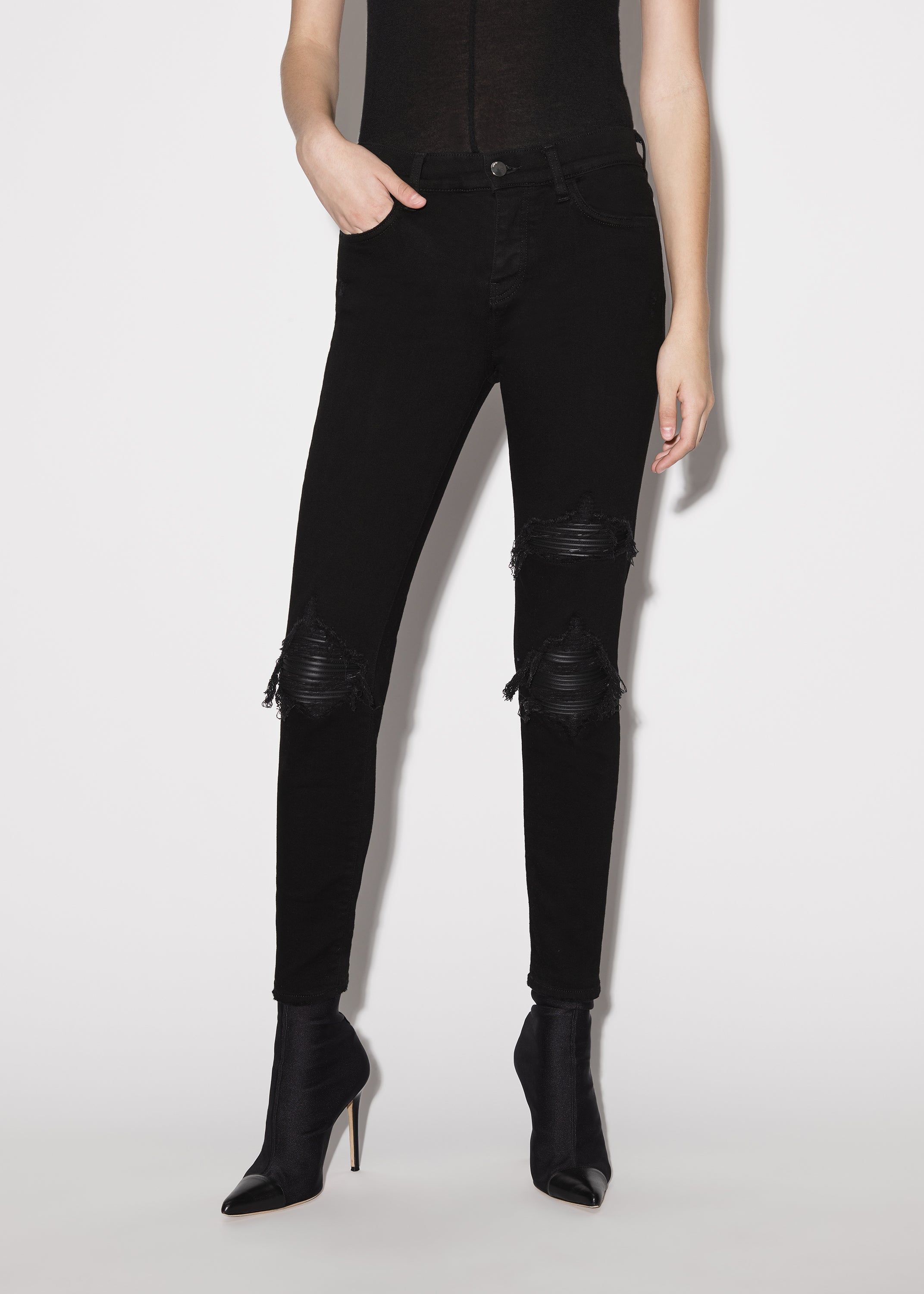 WOMEN - MX1 JEAN - BLACK sold by AMIRI product image thumbnail 3