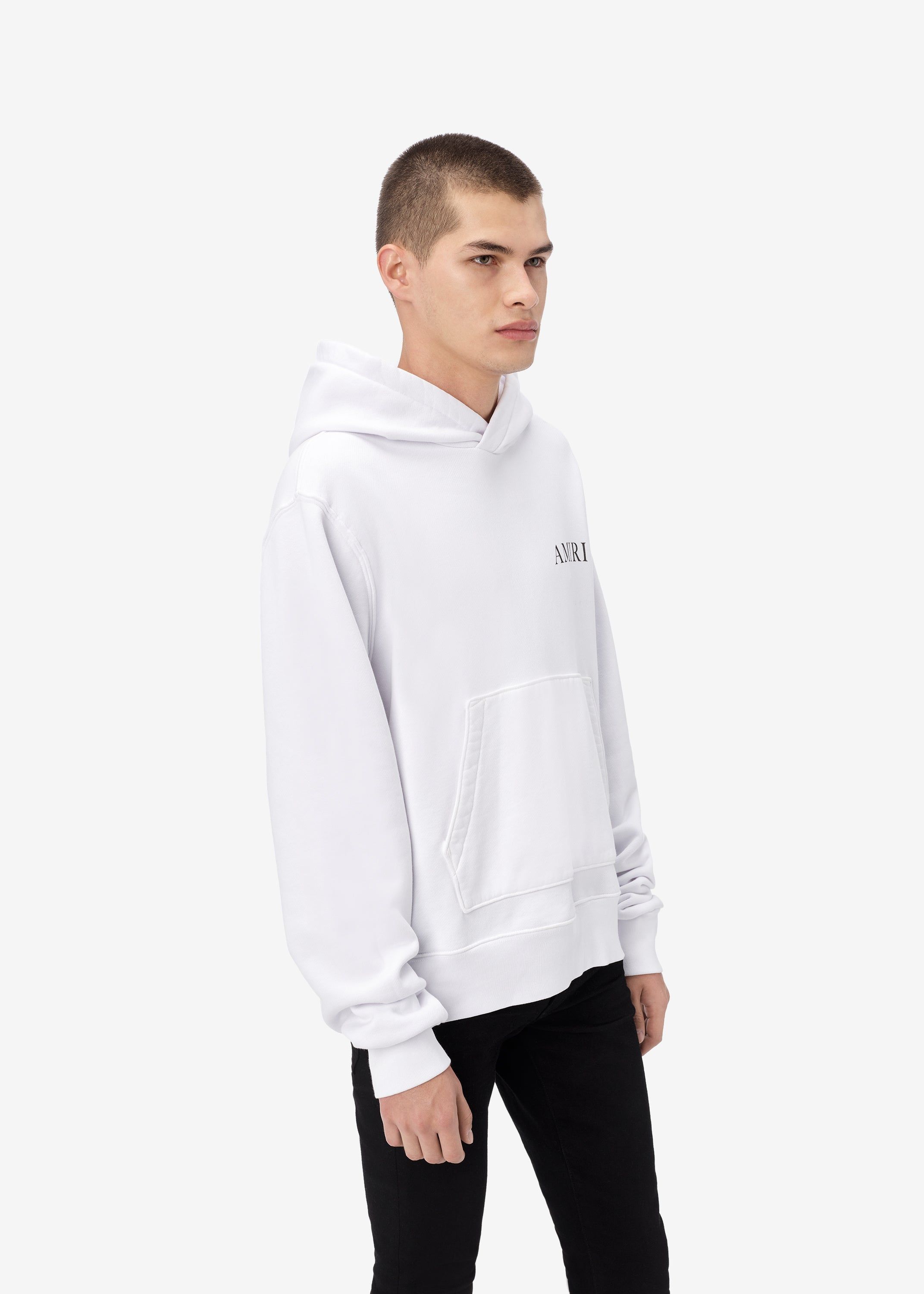 AMIRI PSYCHEDELIC FITTED HOODIE - SNOW sold by AMIRI product image thumbnail 3
