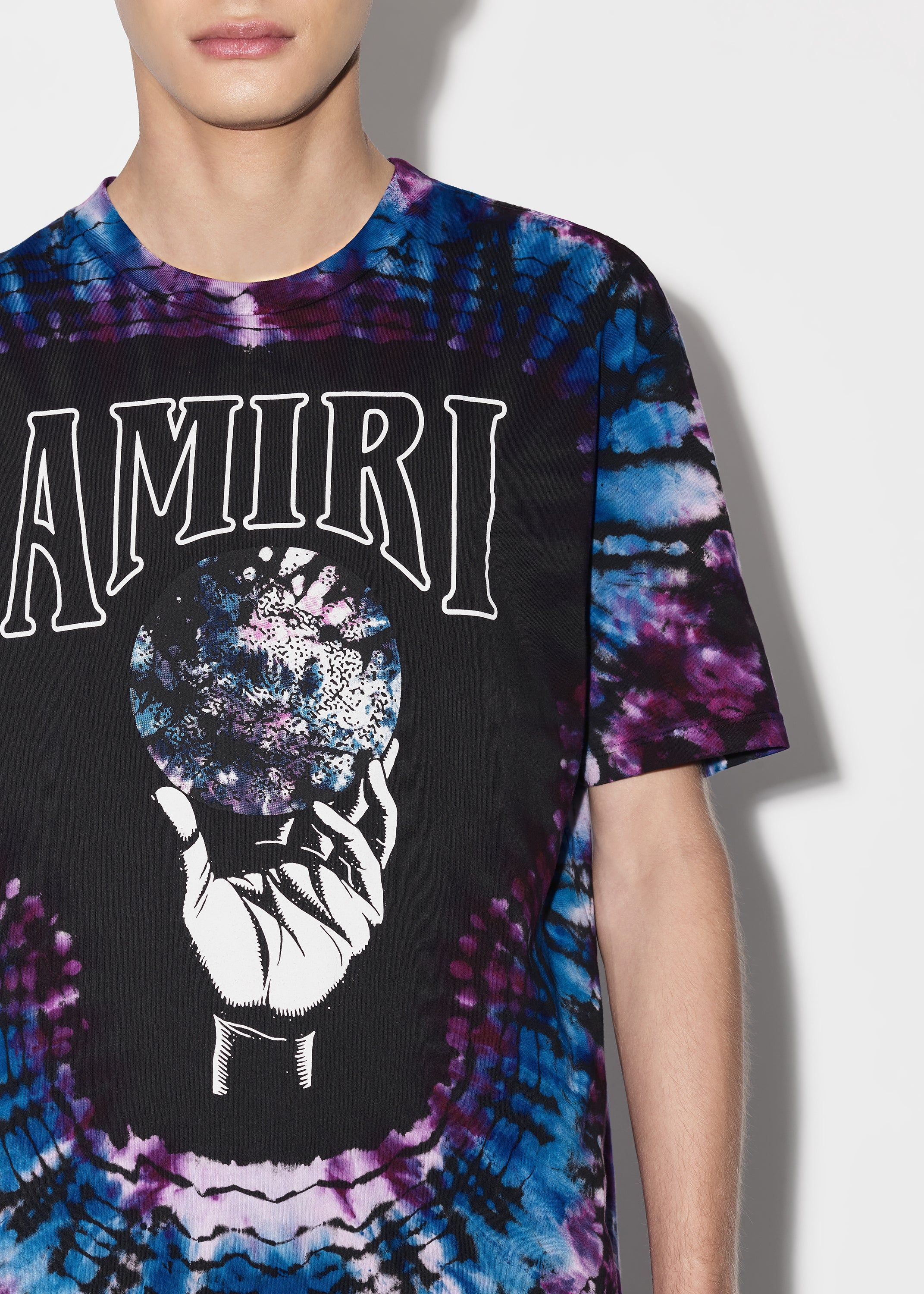 CRYSTAL BALL TIE-DYE TEE - PURPLE sold by AMIRI product image thumbnail 5