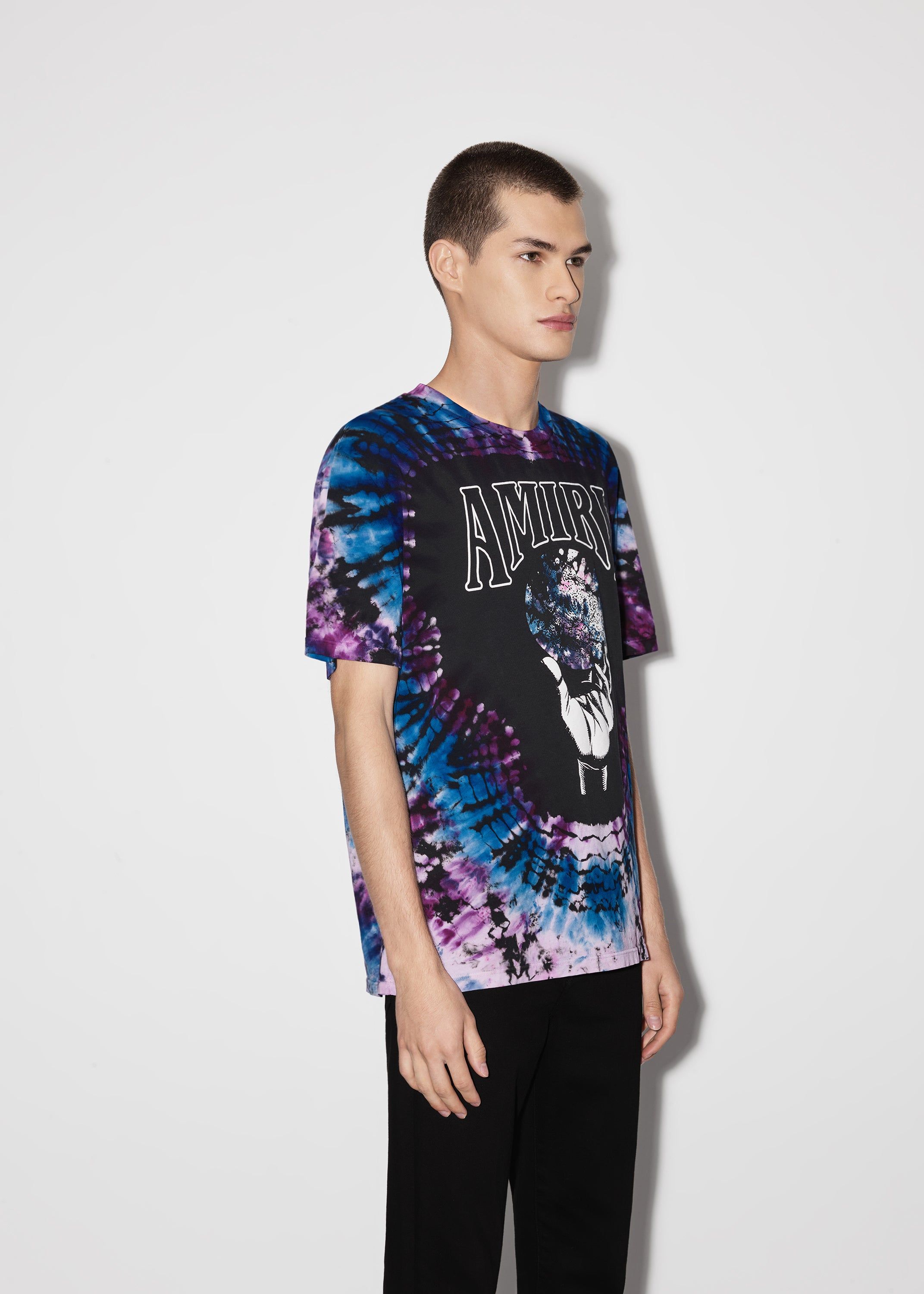 CRYSTAL BALL TIE-DYE TEE - PURPLE sold by AMIRI product image thumbnail 3