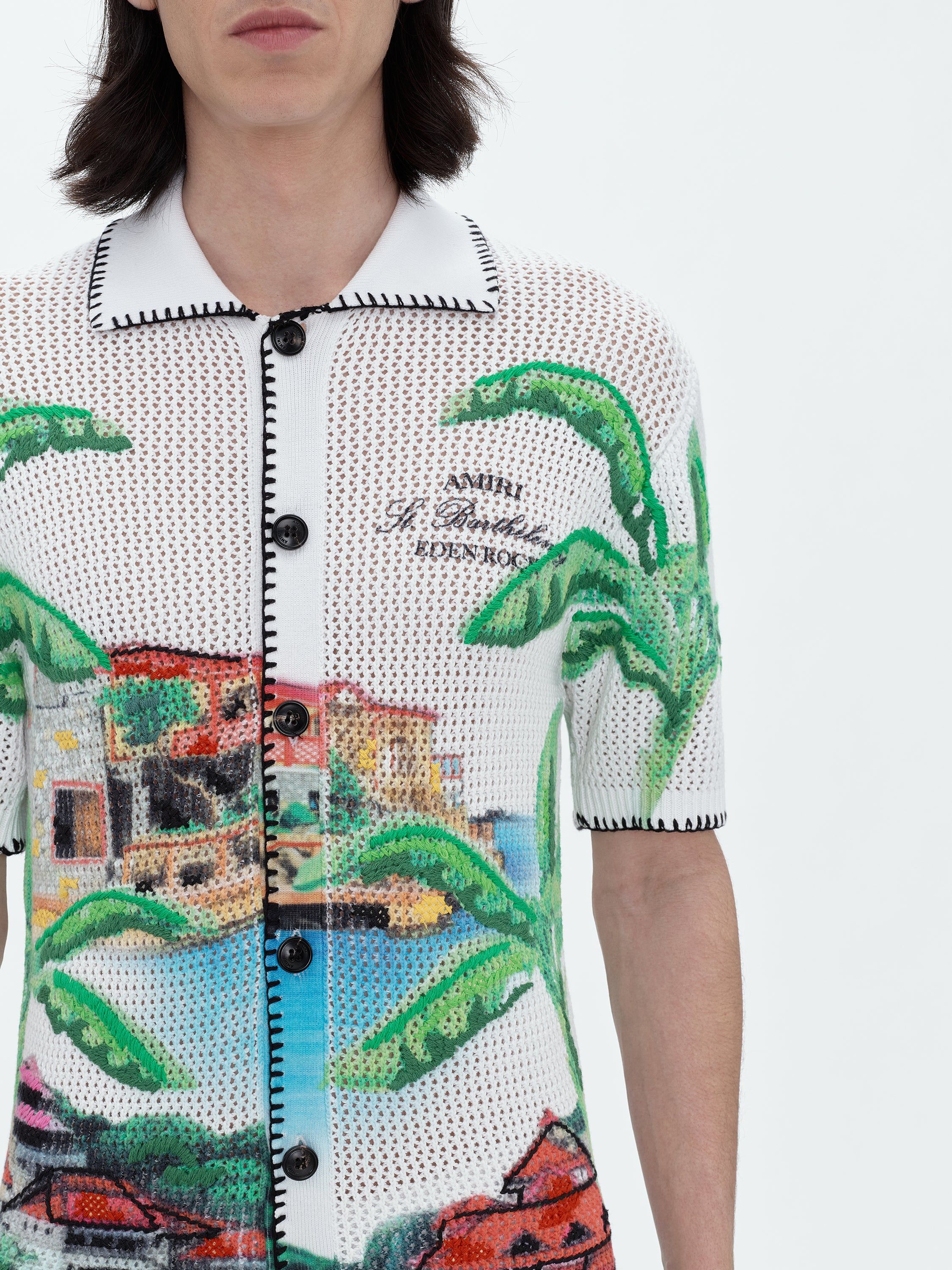 EDEN ROCK CROCHET SHIRT - MULTI sold by AMIRI product image thumbnail 5