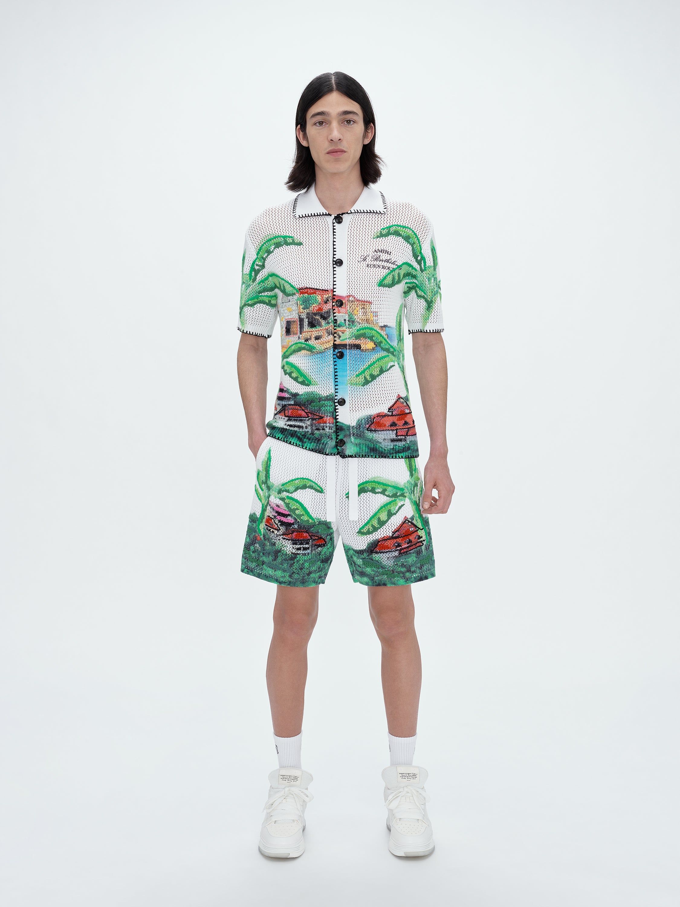 EDEN ROCK CROCHET SHIRT - MULTI sold by AMIRI product image thumbnail 2