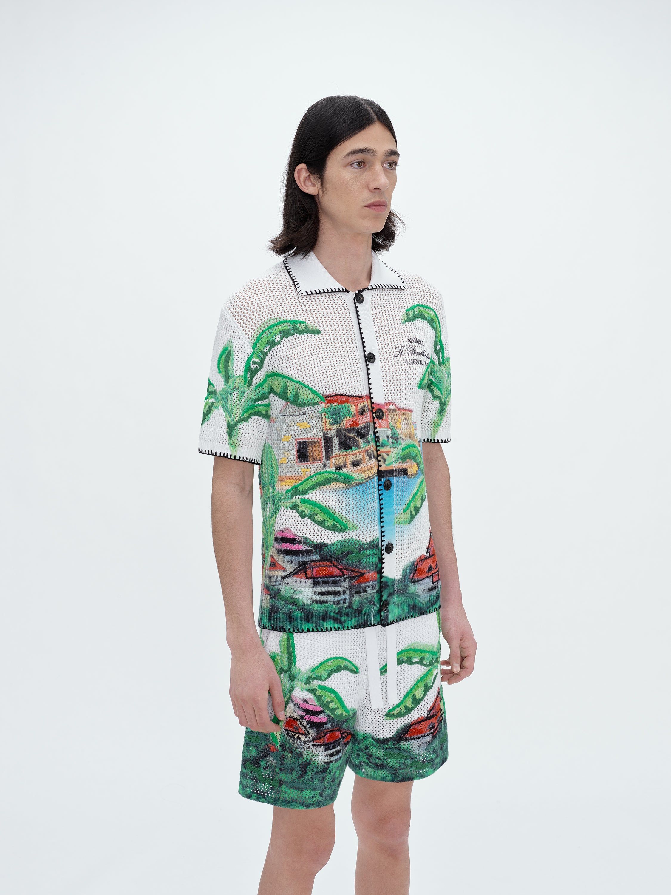 EDEN ROCK CROCHET SHIRT - MULTI sold by AMIRI product image thumbnail 3