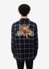 AMIRI CHERUB FLANNEL - NAVY sold by AMIRI