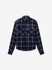 AMIRI CHERUB FLANNEL - NAVY sold by AMIRI