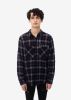 AMIRI CHERUB FLANNEL - NAVY sold by AMIRI