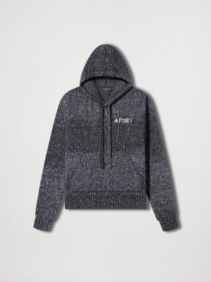 SPACE DYE HOODIE - BLACK sold by AMIRI