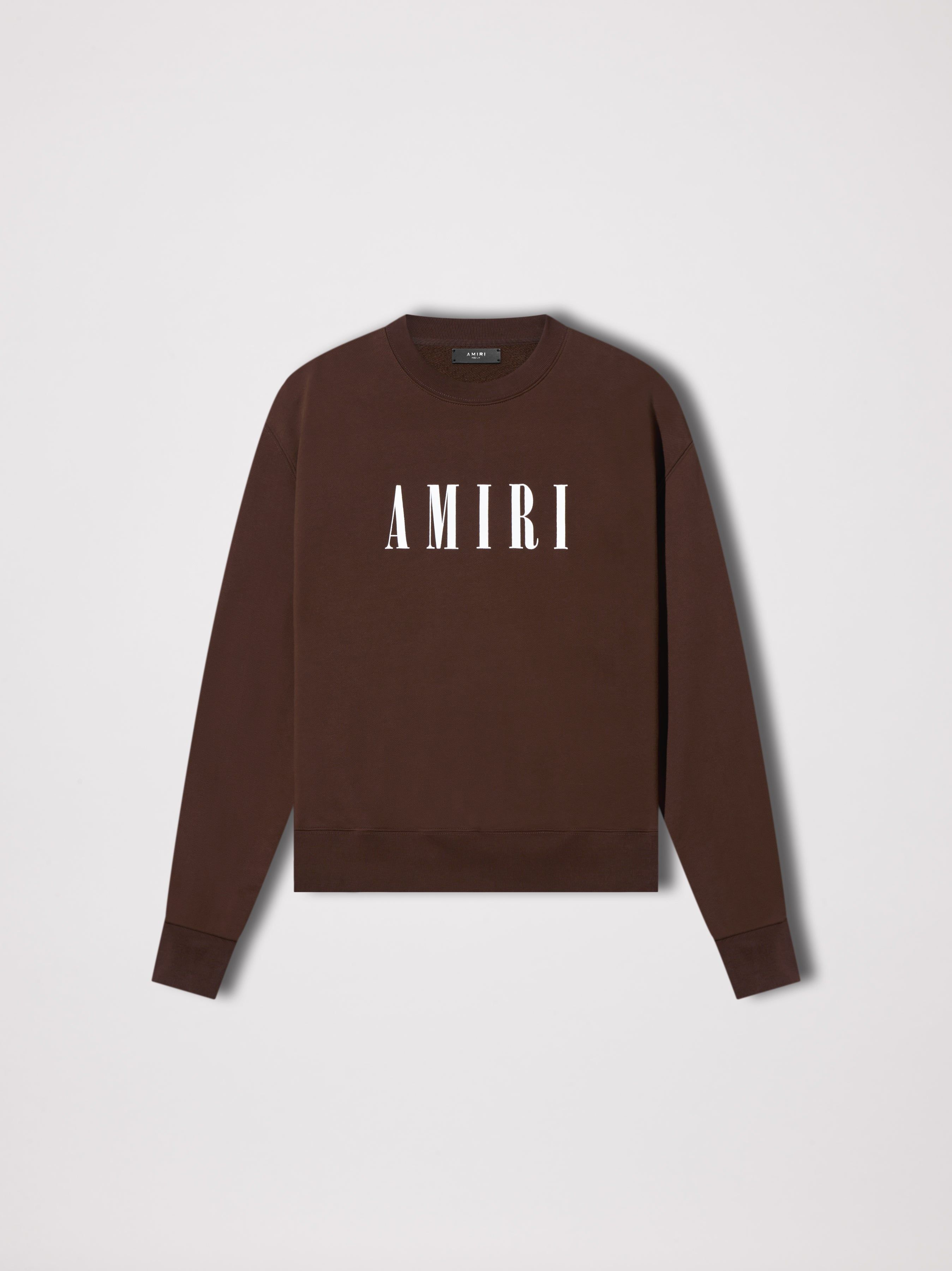 WOMEN - CORE LOGO CREWNECK - BROWN sold by AMIRI