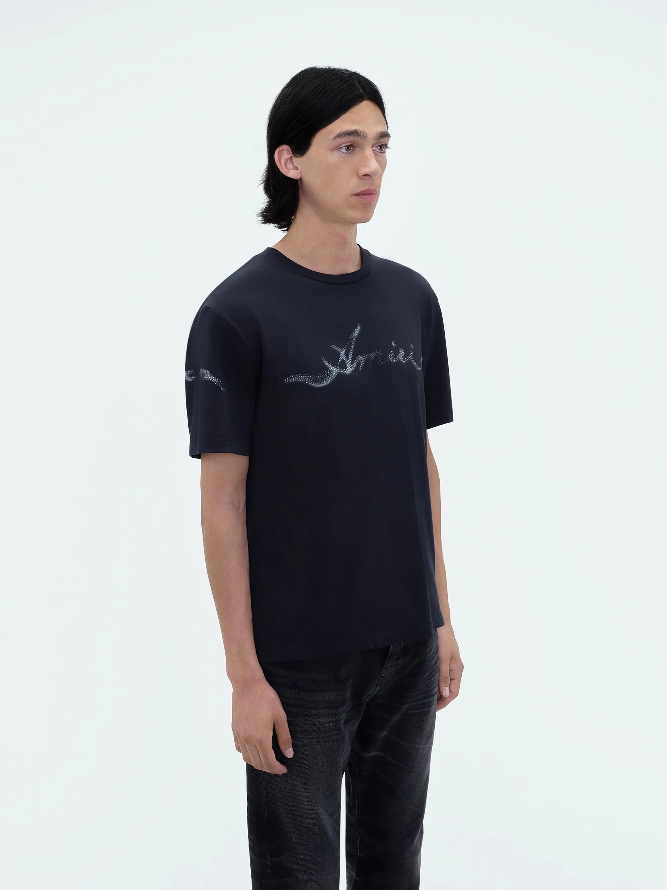 AMIRI SMOKE TEE - Black sold by AMIRI product image thumbnail 4