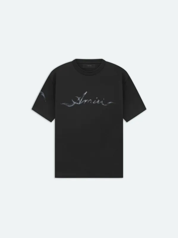 AMIRI◆ Smoke Tシャツ Smoke Tee Black | Parallel