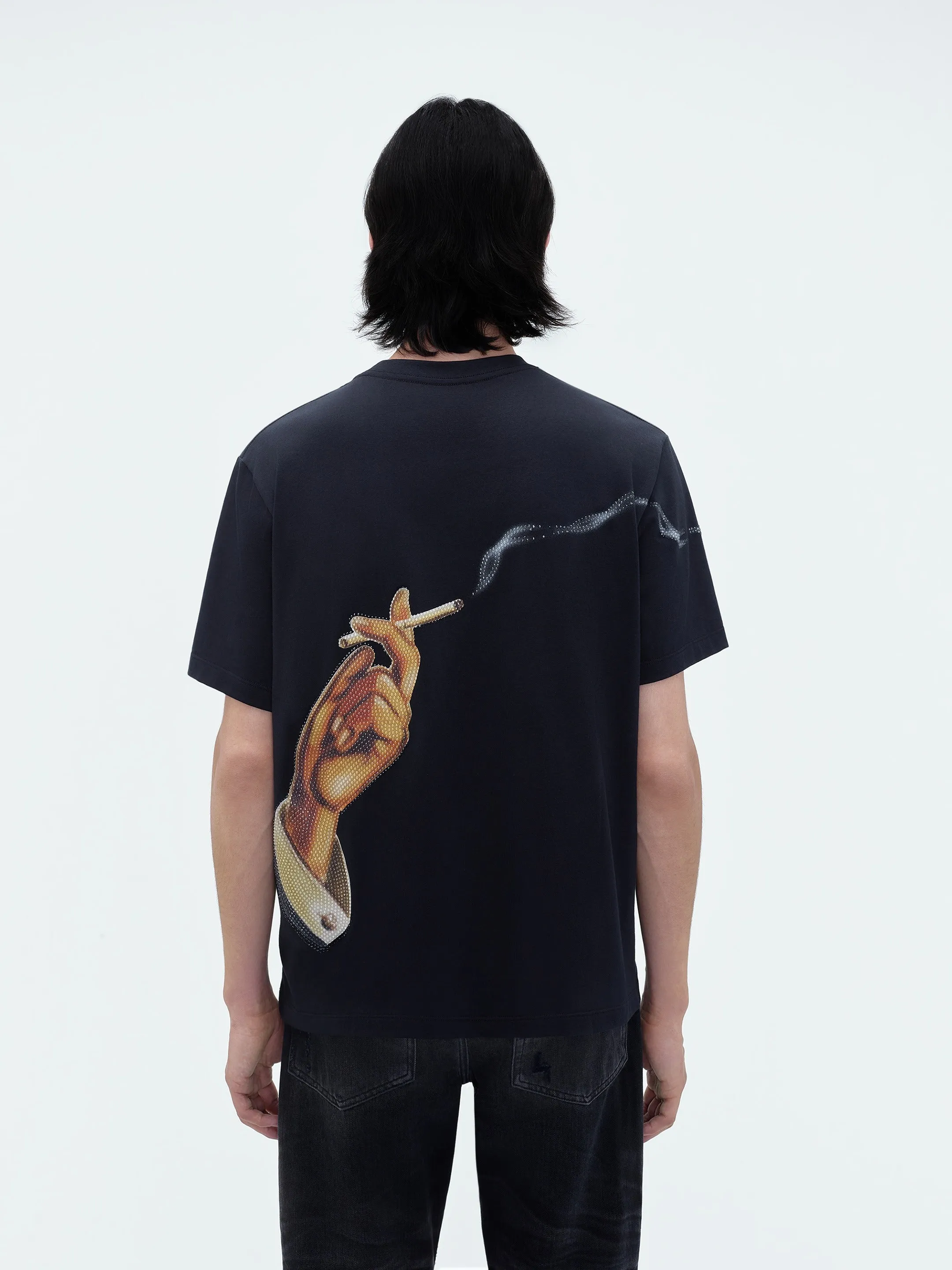 AMIRI SMOKE TEE - Black sold by AMIRI product image thumbnail 5