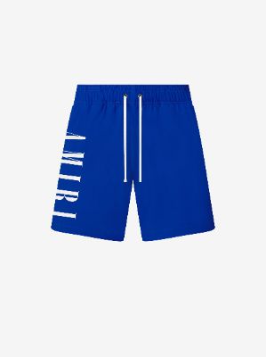 VERTICAL LOGO SWIM TRUNKS - SURF sold by AMIRI