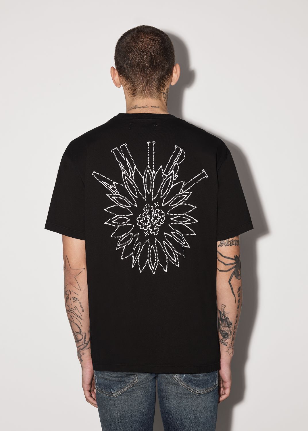STICK POKE LOGO TEE - BLACK sold by AMIRI product image thumbnail 4