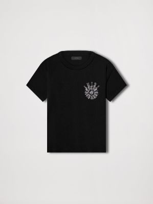 STICK POKE LOGO TEE - BLACK made by AMIRI