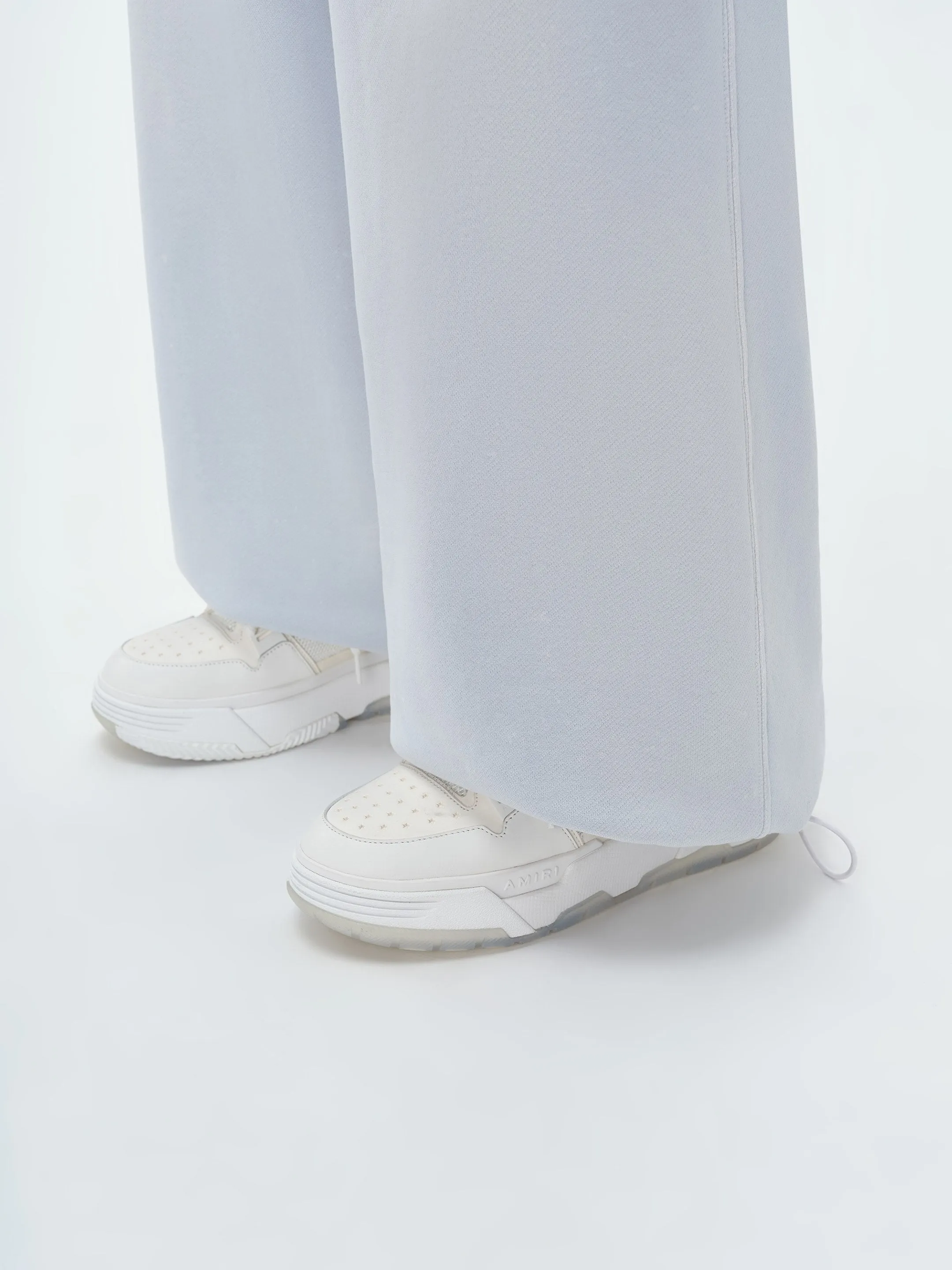 WOMEN - STACKED AMIRI BAGGY SWEATPANT - Gray Dawn sold by AMIRI product image thumbnail 5