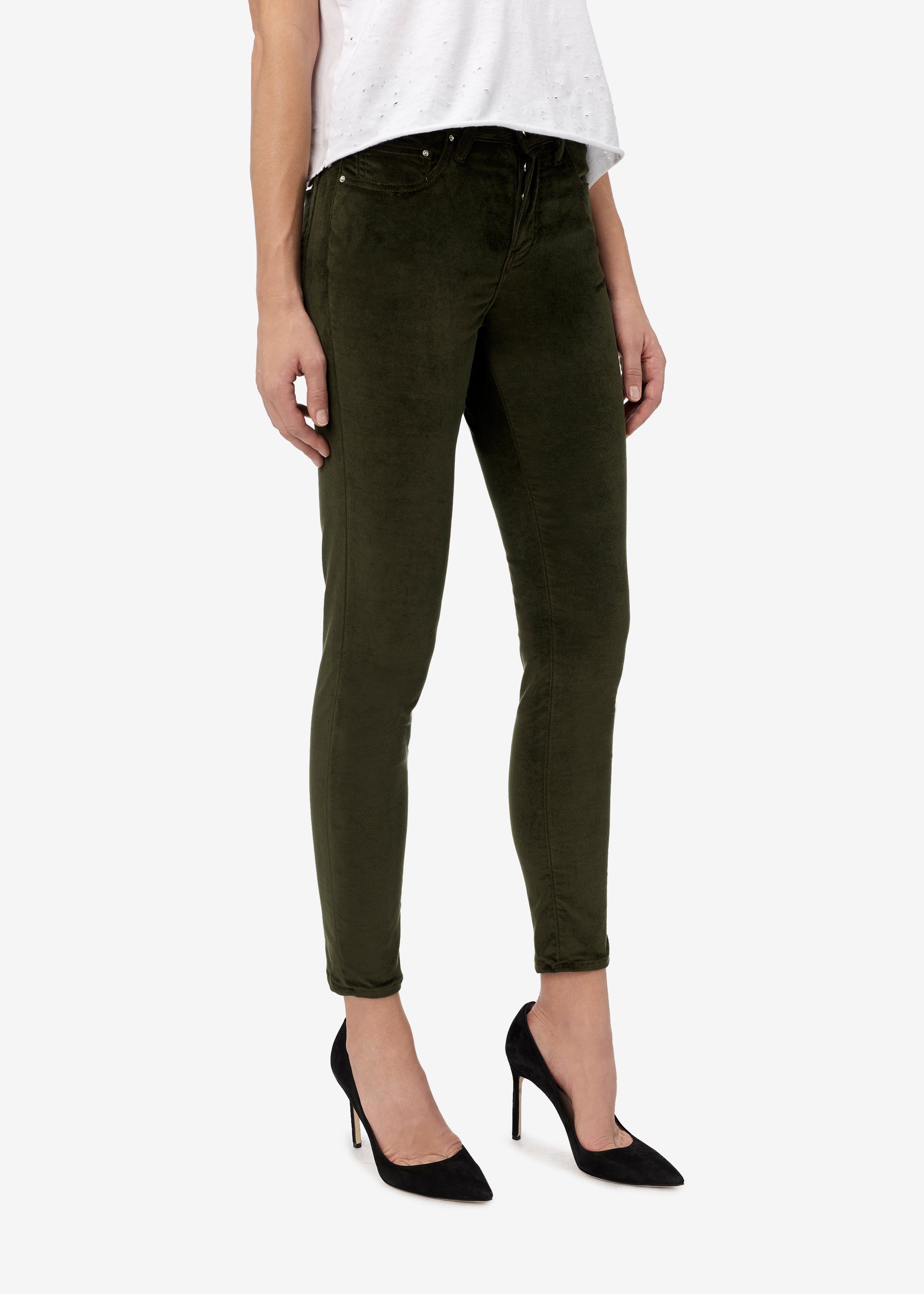 SKINNY STACK - MILITARY GREEN sold by AMIRI product image thumbnail 3