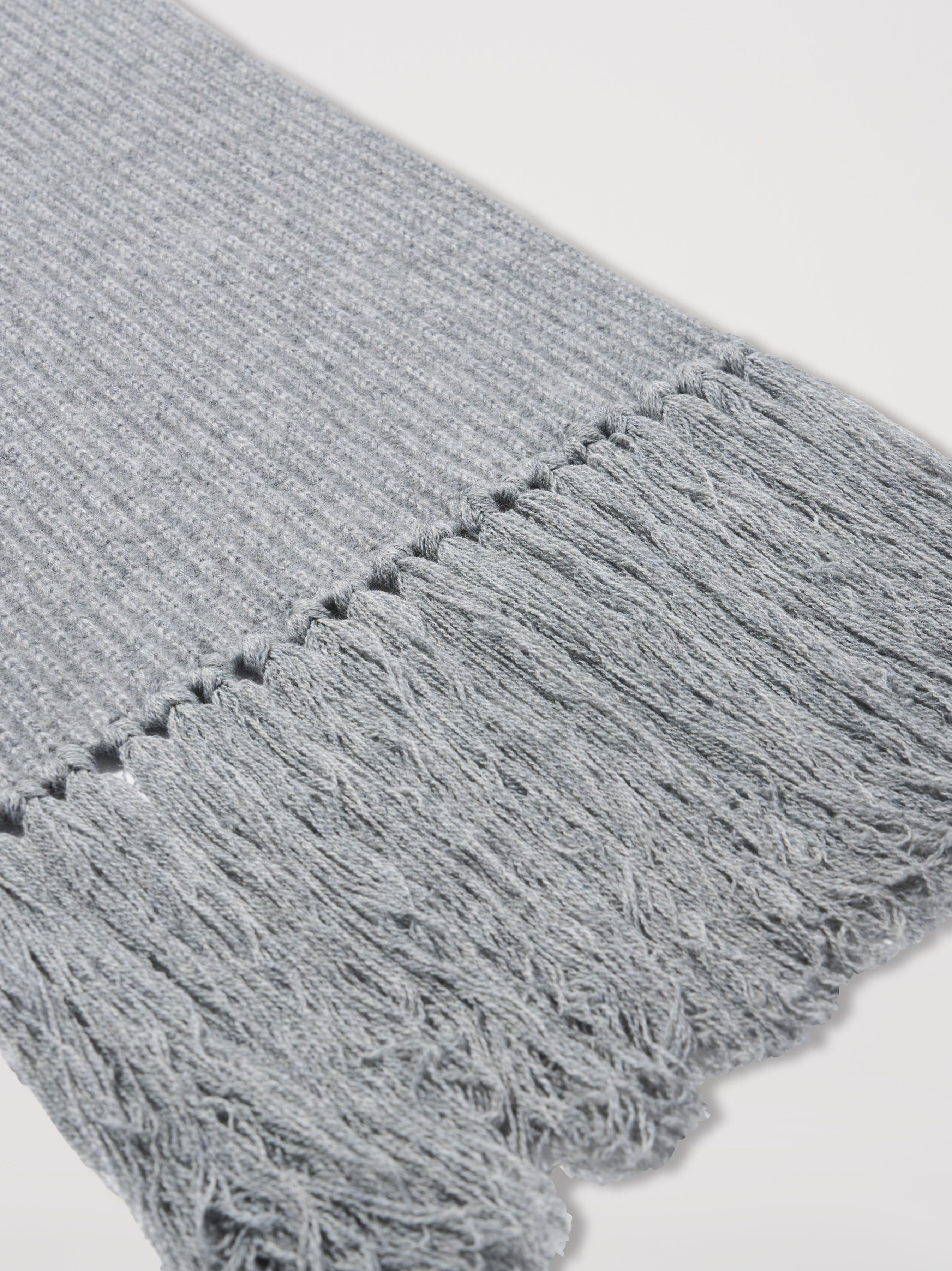 HALF CARDIGAN SCARF - GREY sold by AMIRI product image thumbnail 4