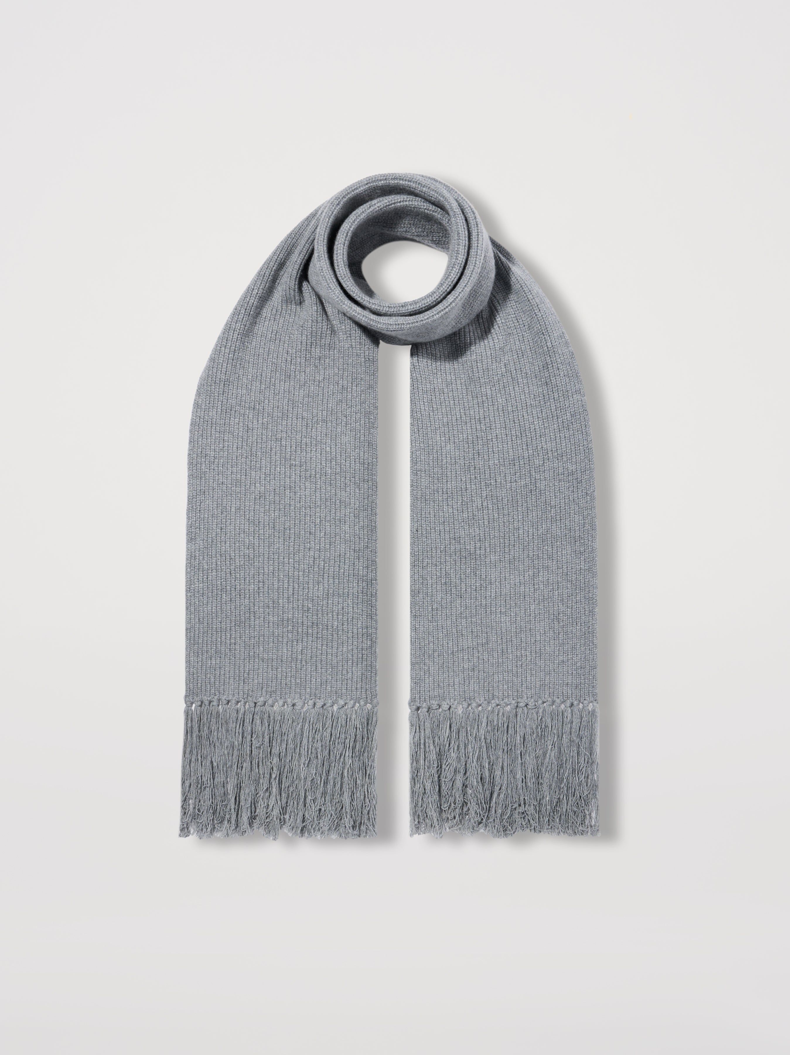HALF CARDIGAN SCARF - GREY sold by AMIRI