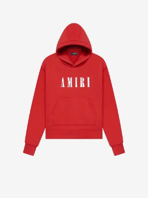 AMIRI CORE LOGO HOODIE - RED sold by AMIRI