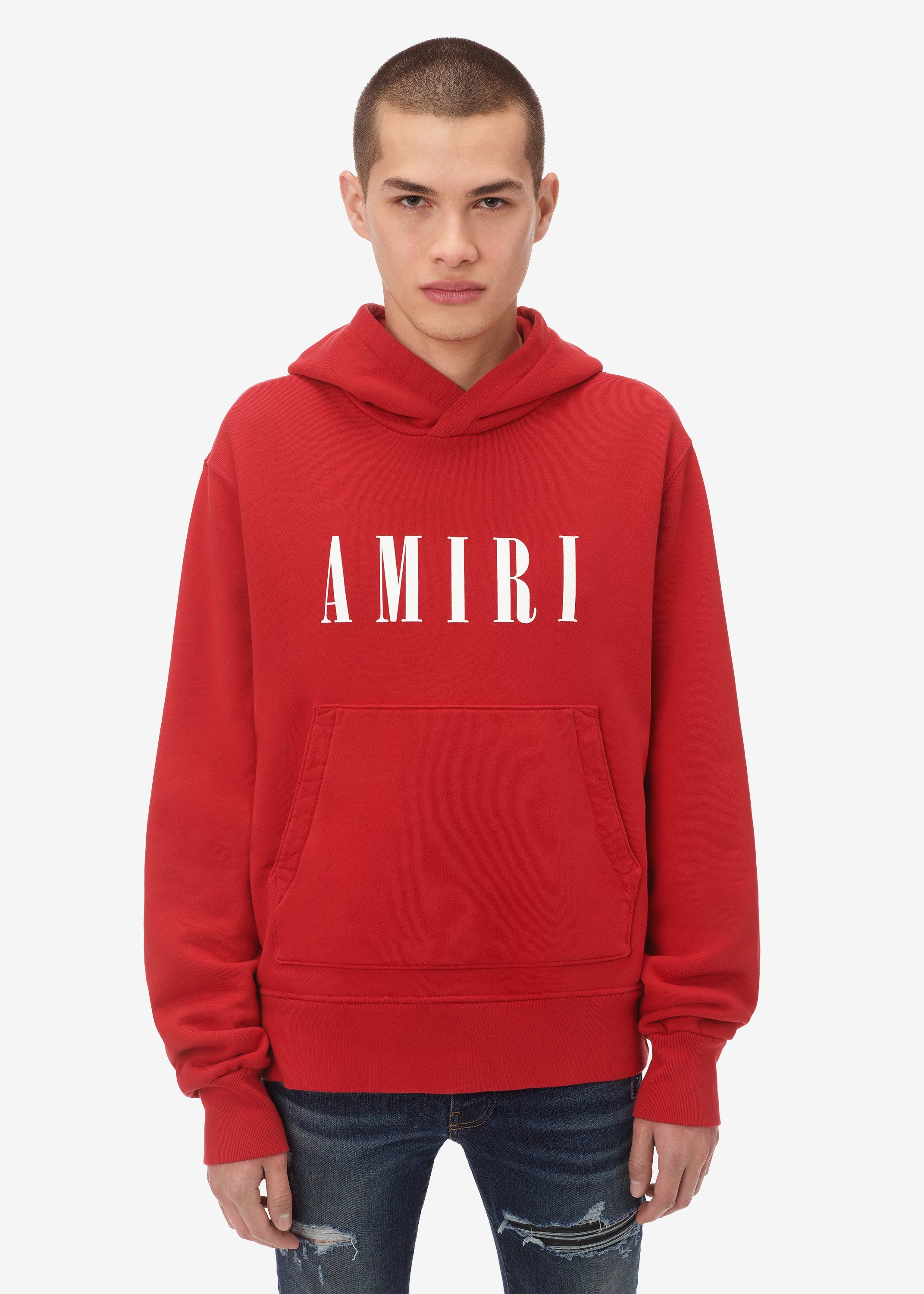 AMIRI CORE LOGO HOODIE - RED | Parallel
