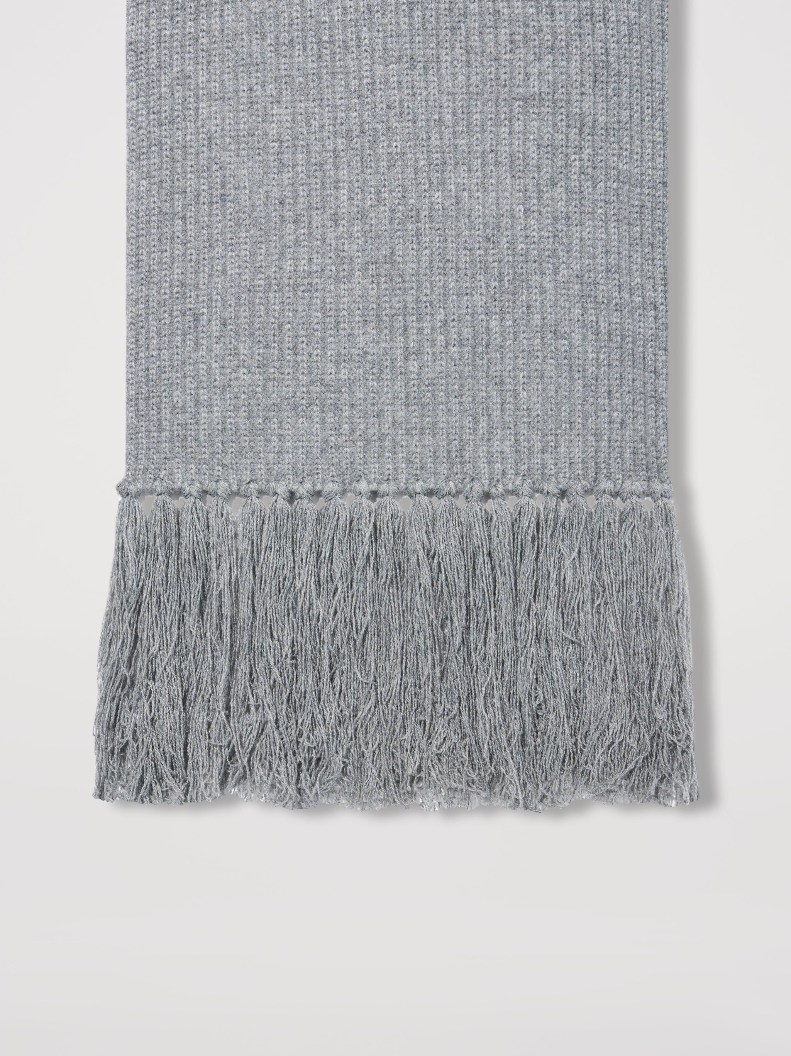 HALF CARDIGAN SCARF - GREY sold by AMIRI product image thumbnail 3