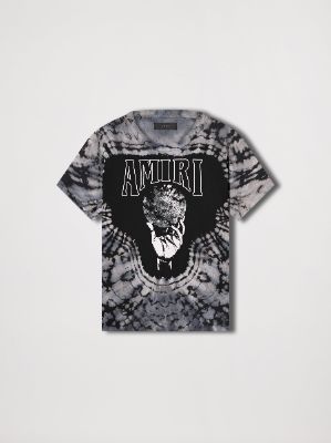 CRYSTAL BALL TIE-DYE TEE - BLACK sold by AMIRI