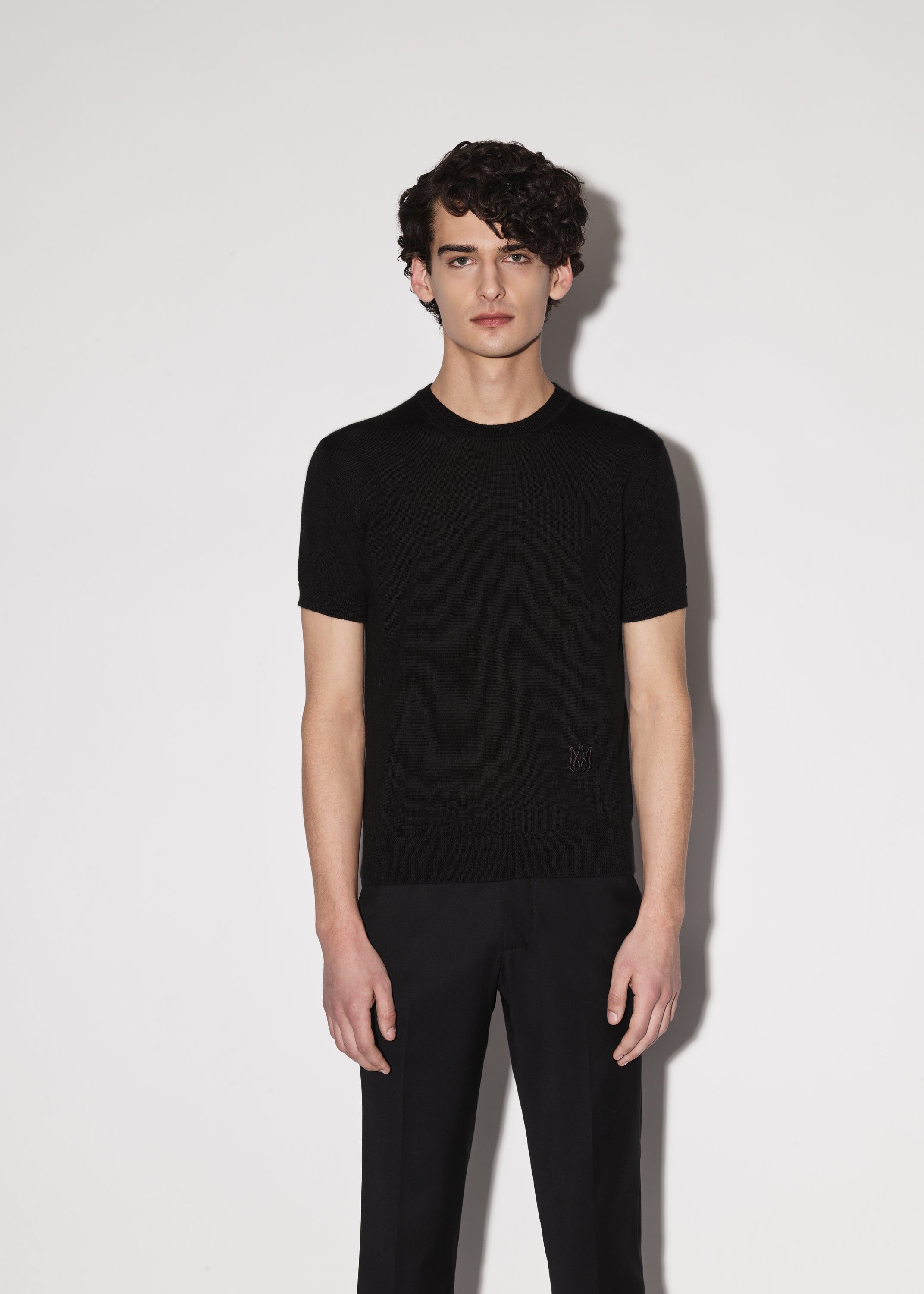 M.A. EMBROIDERED TEE - BLACK sold by AMIRI product image thumbnail 2