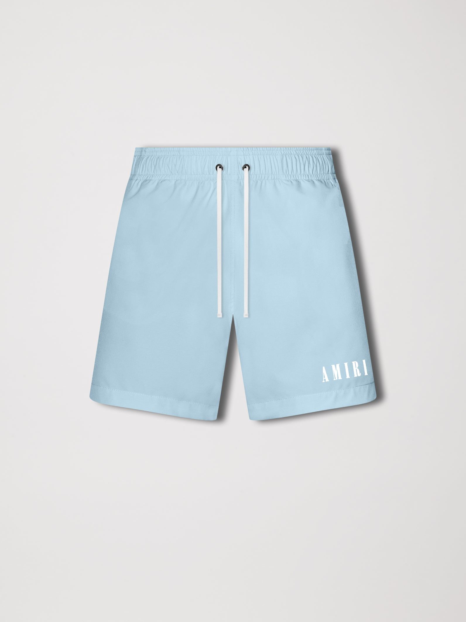 LOGO SWIM TRUNK - DUSTY-BLUE sold by AMIRI