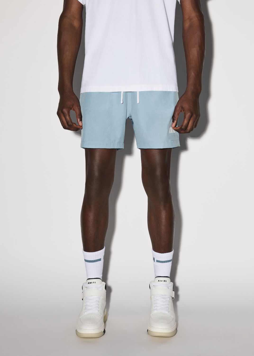 LOGO SWIM TRUNK - DUSTY-BLUE sold by AMIRI product image thumbnail 2