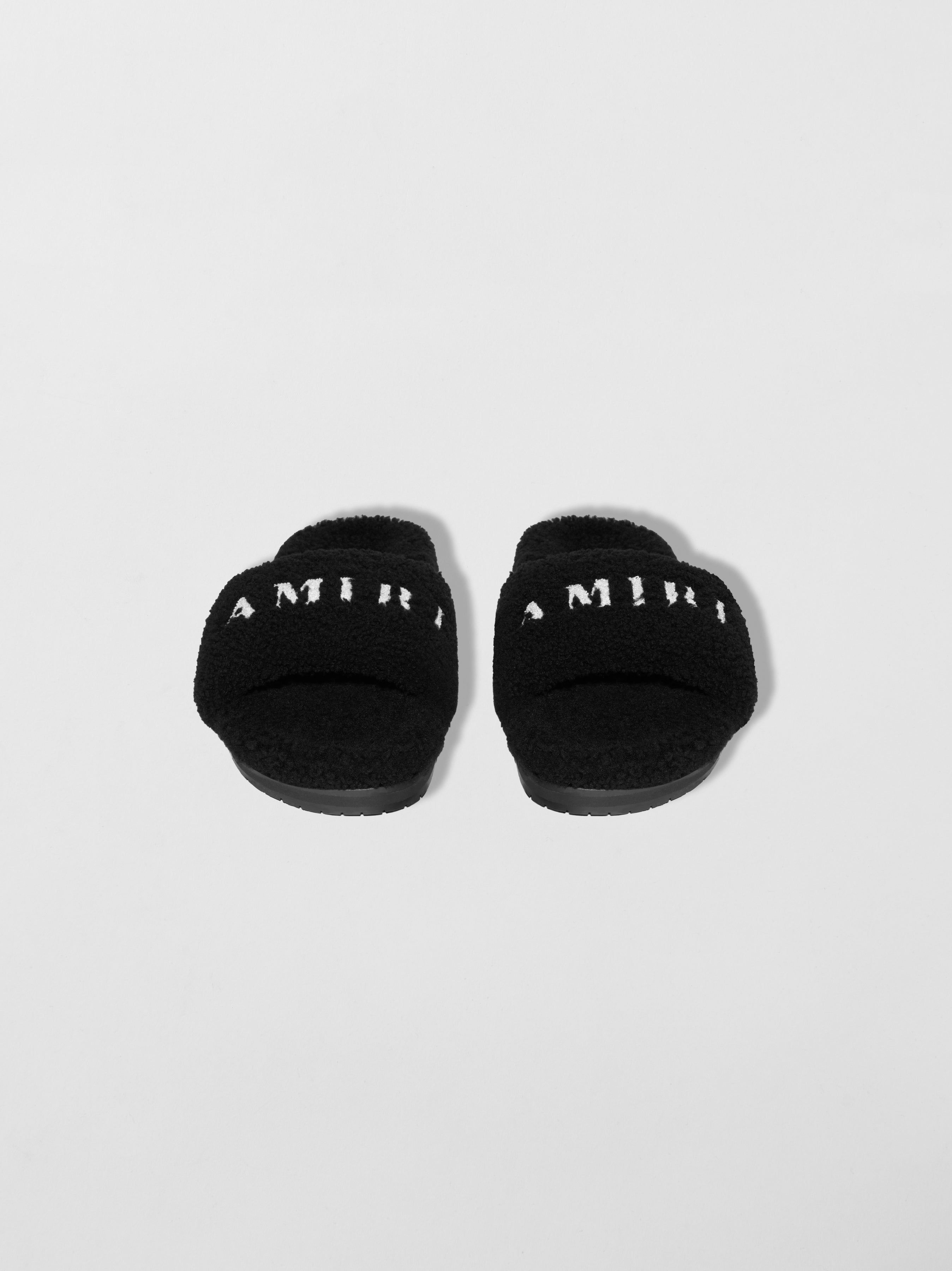 SHEARLING LUX SLIPPER - BLACK sold by AMIRI product image thumbnail 3