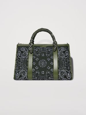 CANVAS BANDANA WEEKENDER - OLIVE GREEN sold by AMIRI